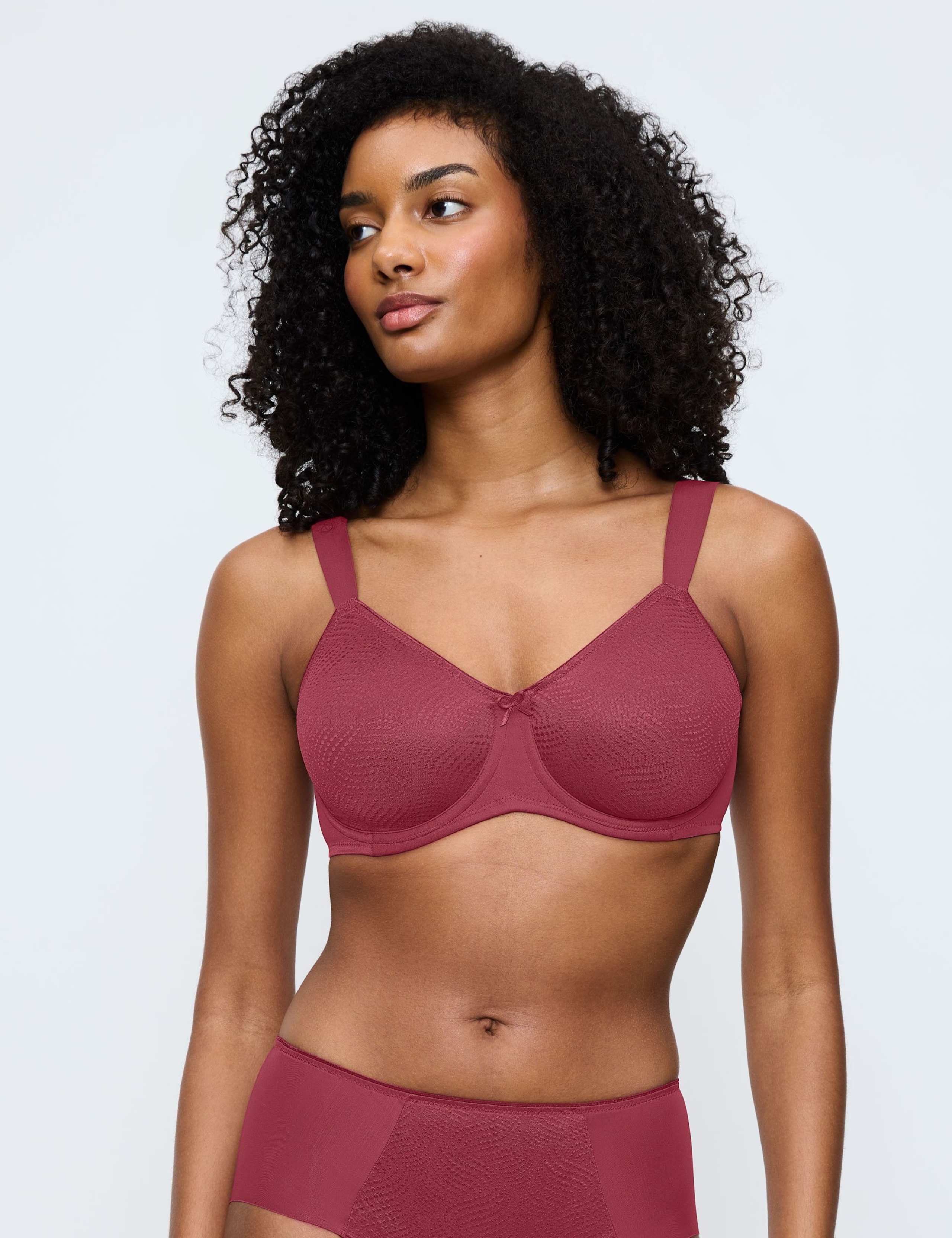 Essential Minimizer Wired Full Cup Bra C-F