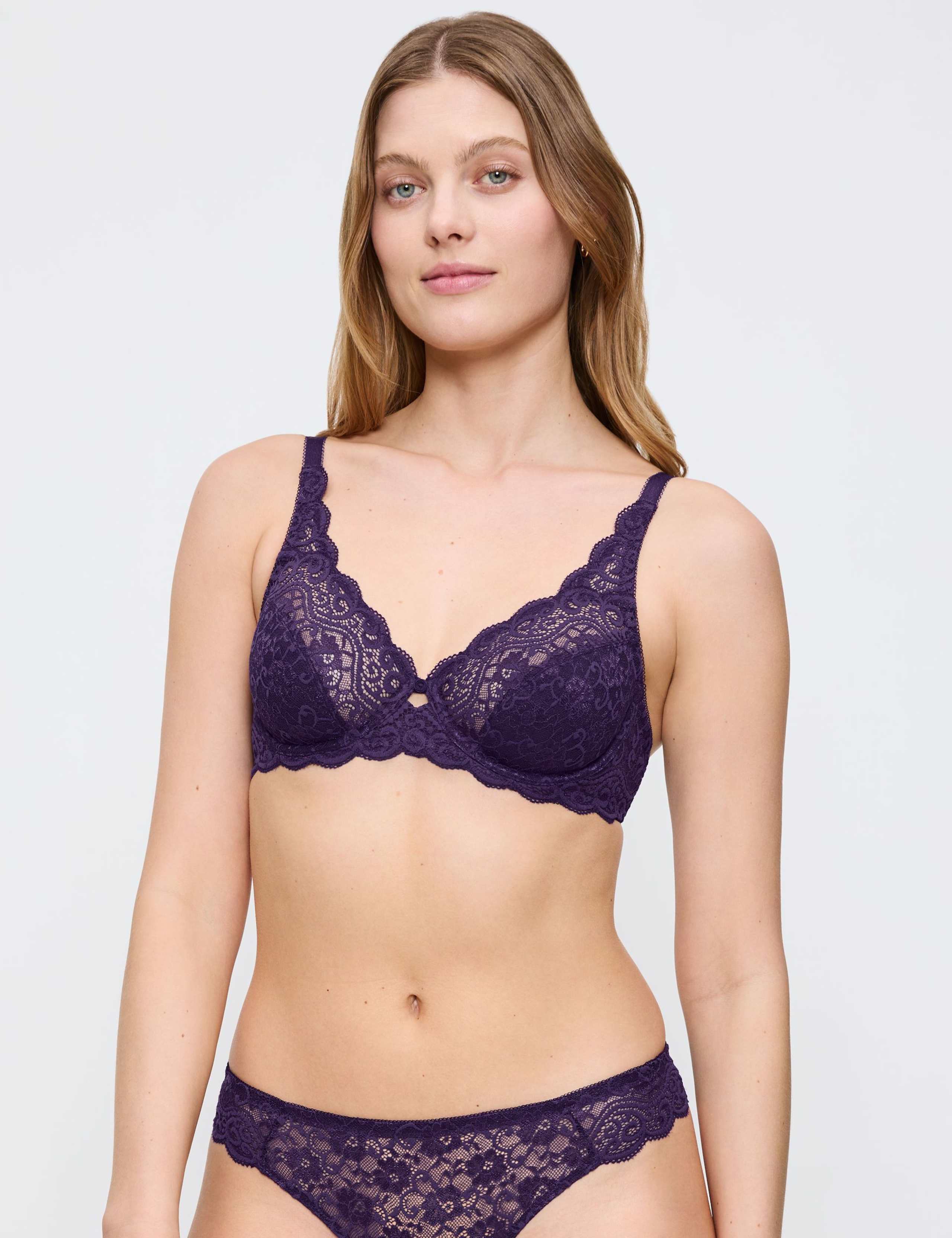 Amourette Lace Wired Bralette B-G