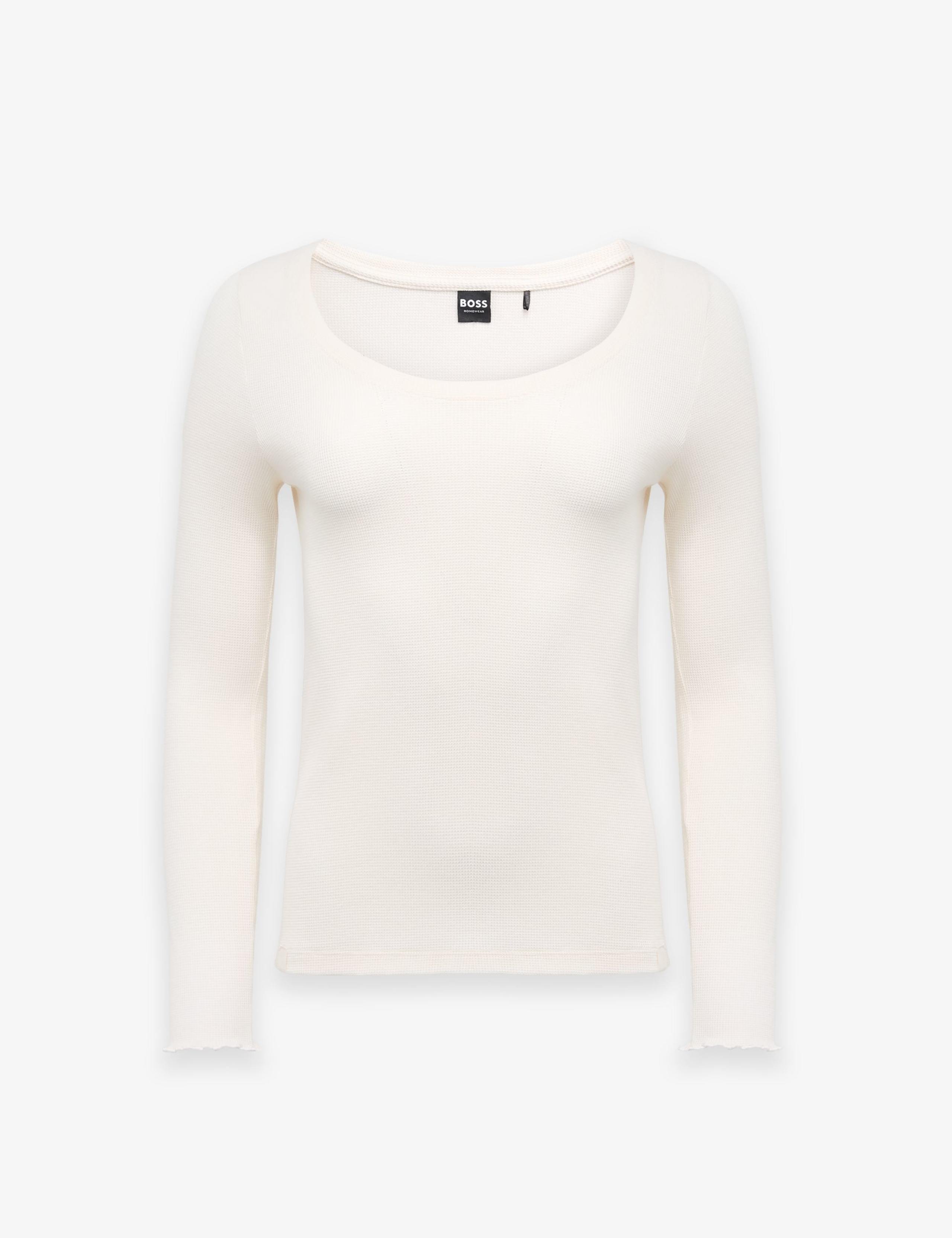 Cotton Rich Waffle Pyjama Top