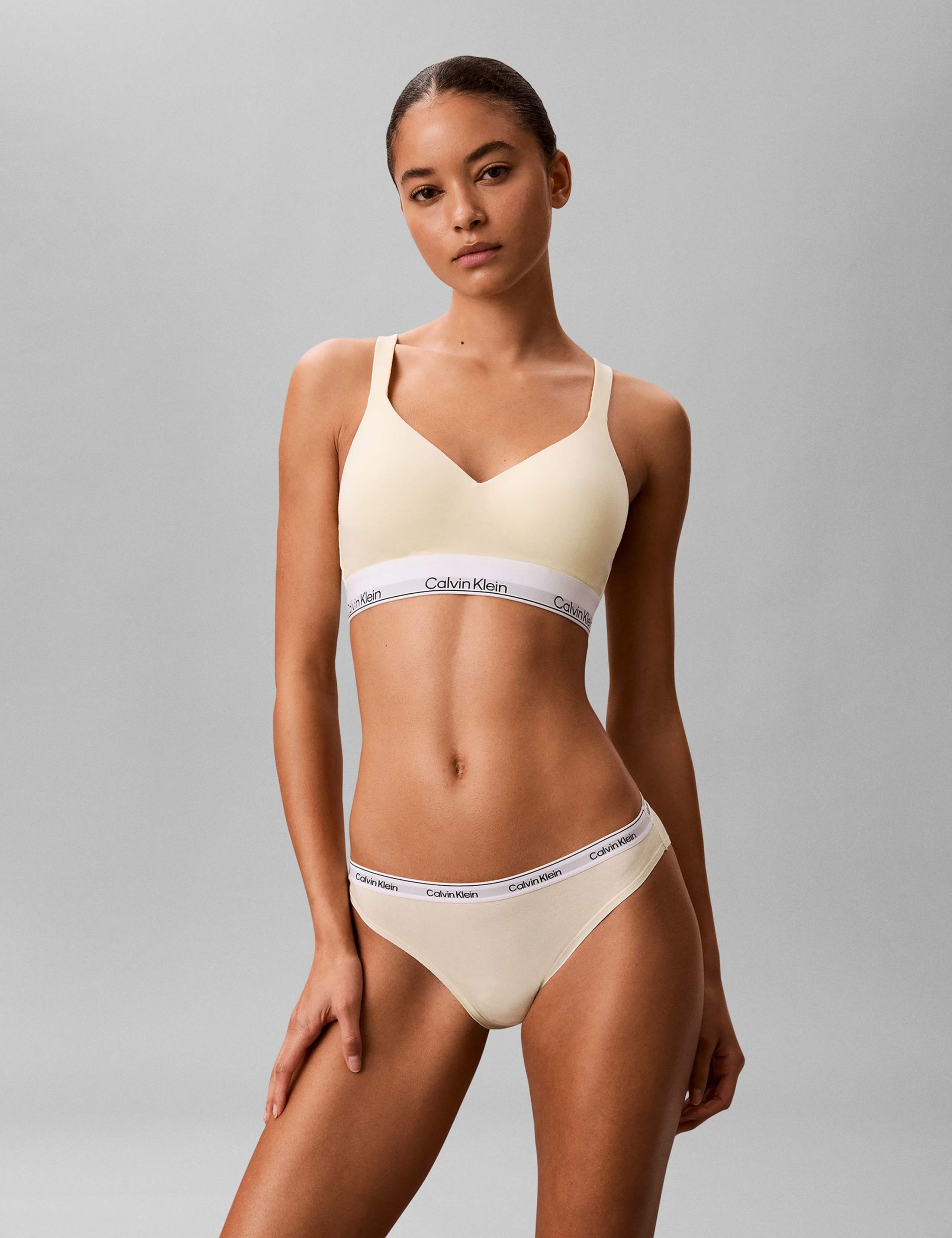 Icon Cotton Blend Non Wired Bralette