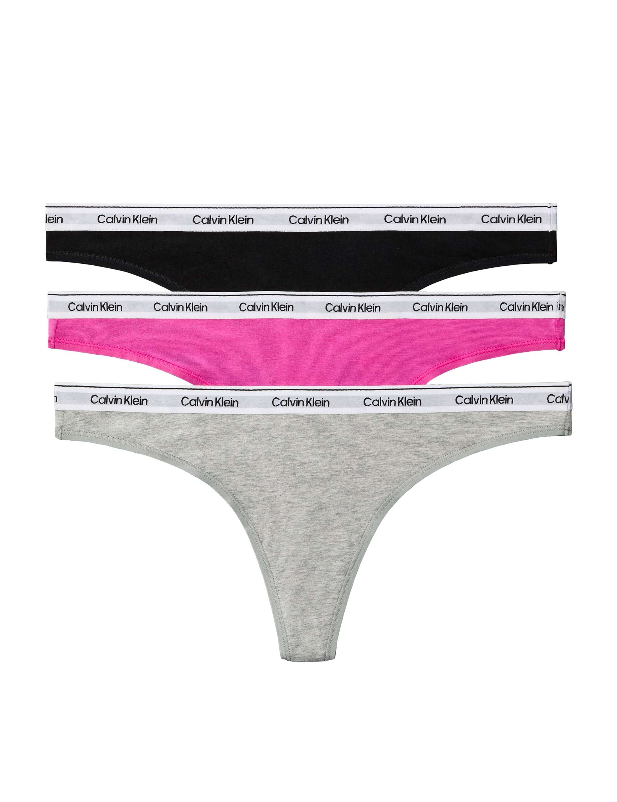 3 Pack Icon Logo Cotton Rich Thongs