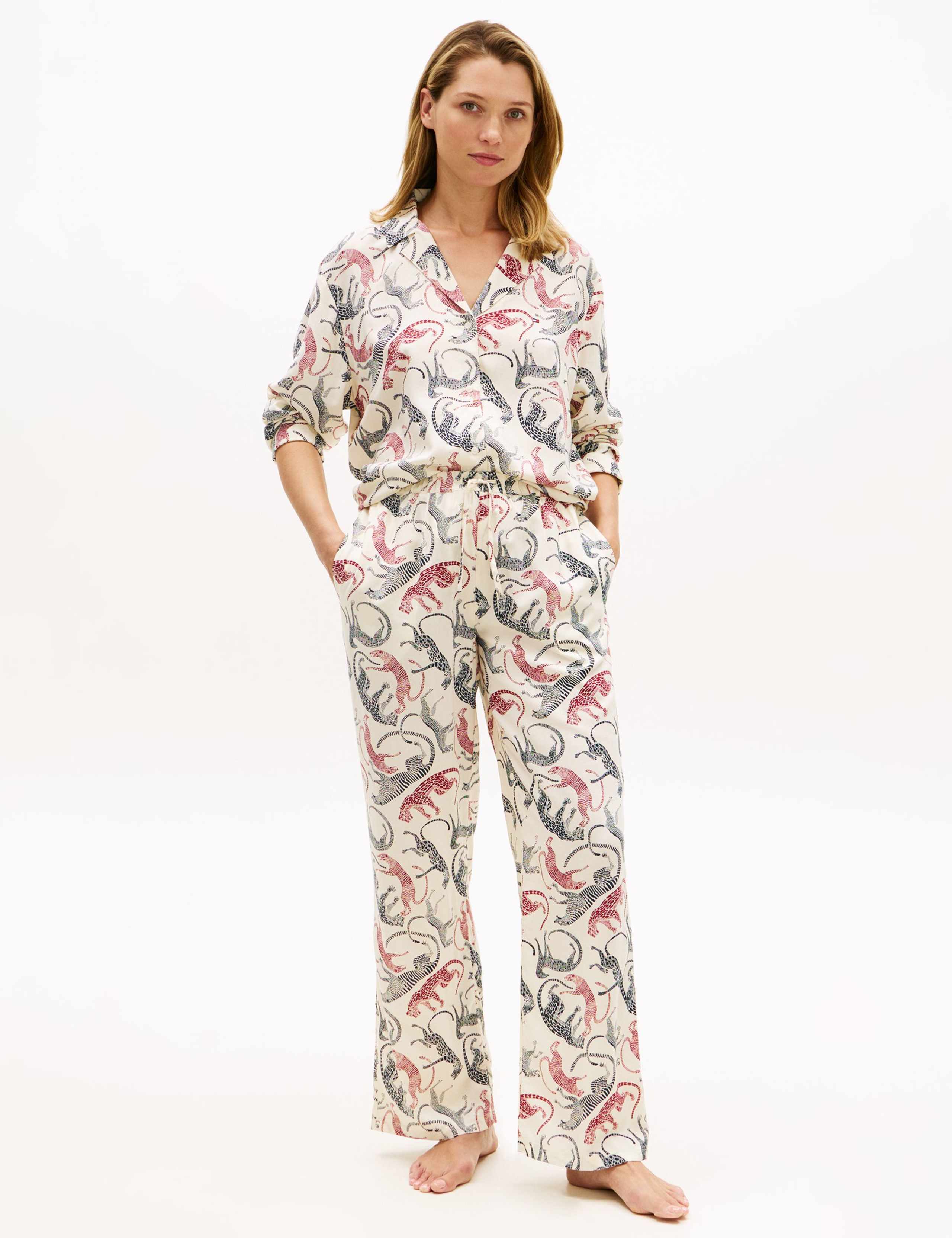 Essential Animal Print Pyjama Bottoms