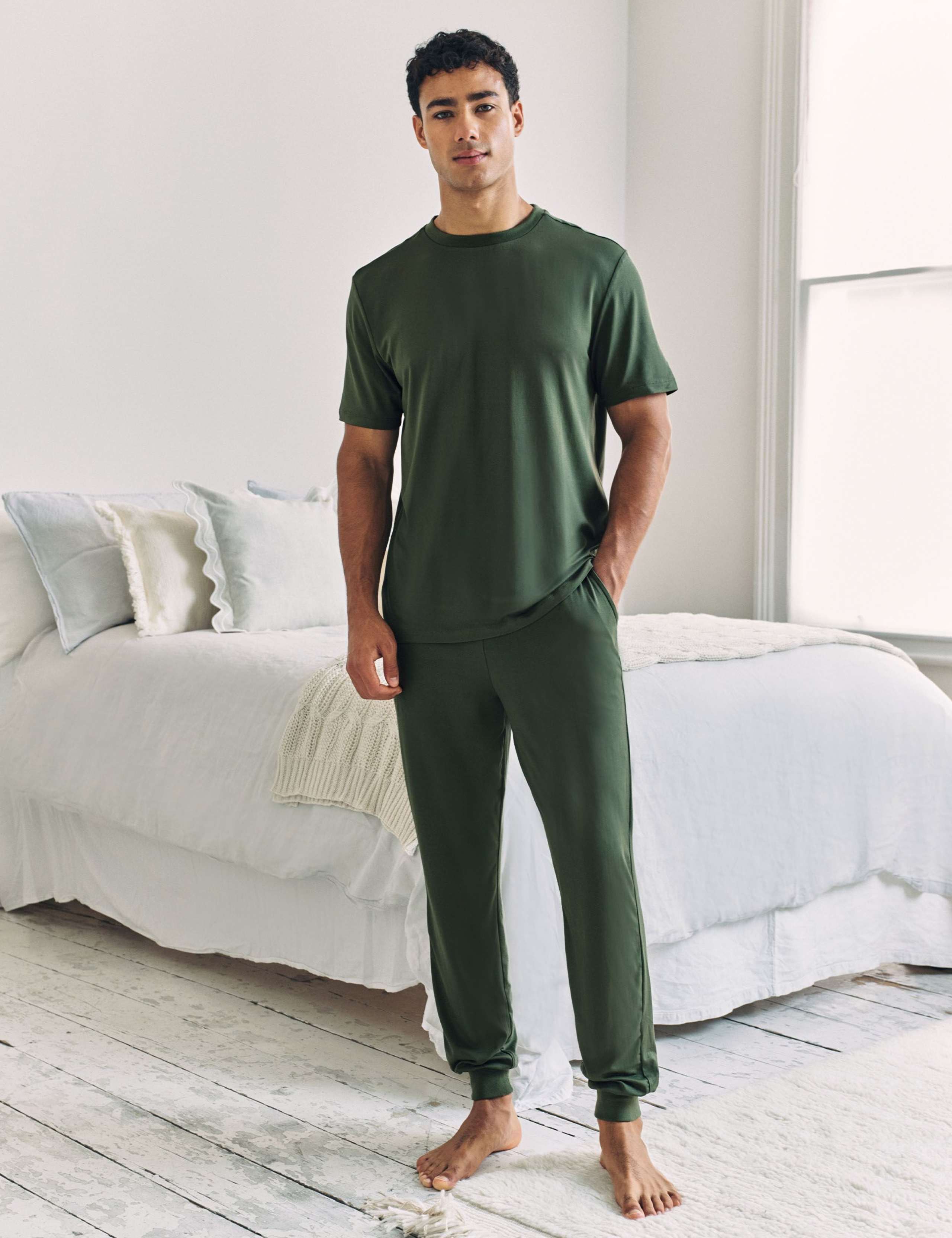 Jersey Cuffed Pyjama Set