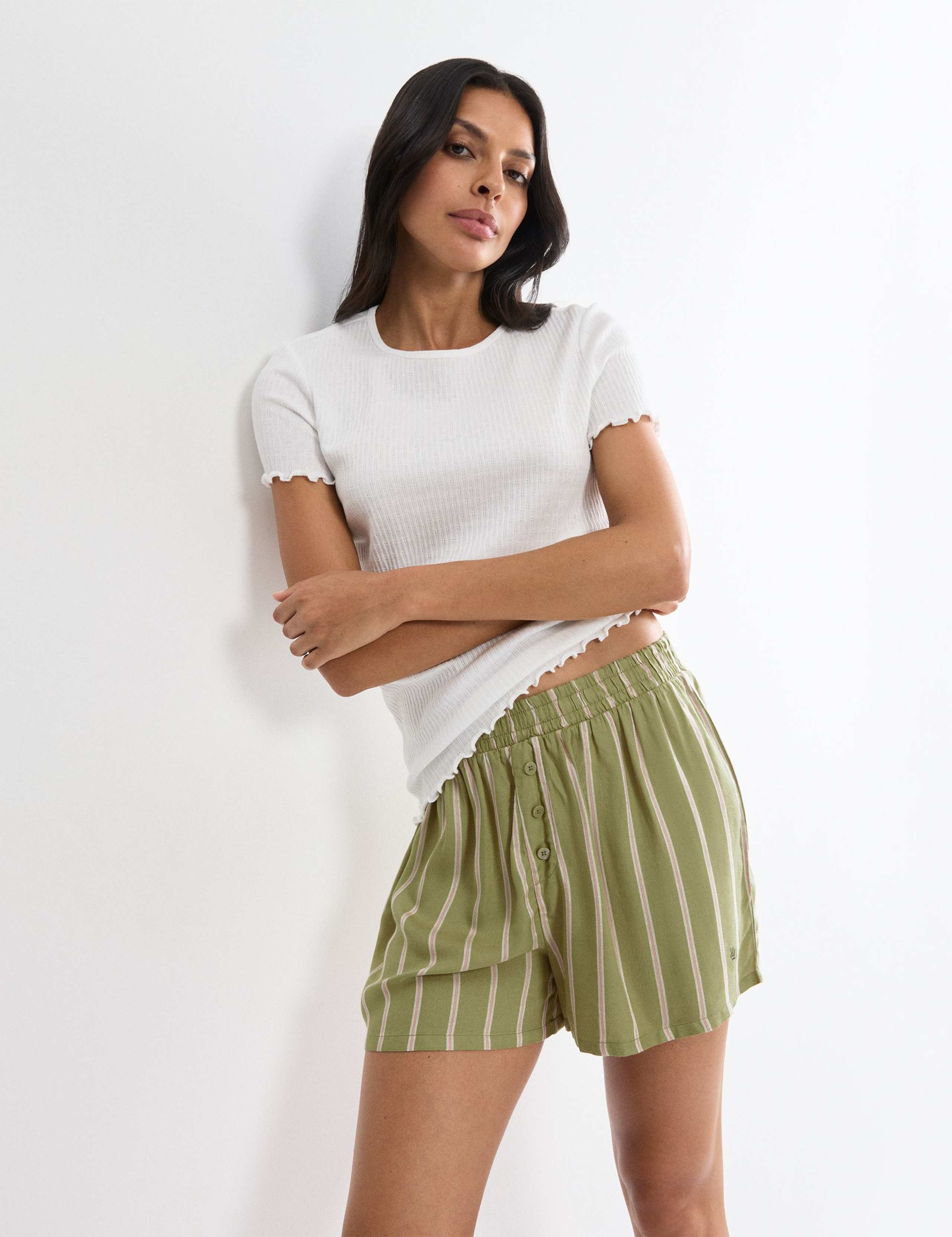 Mix & Match Striped Shorts