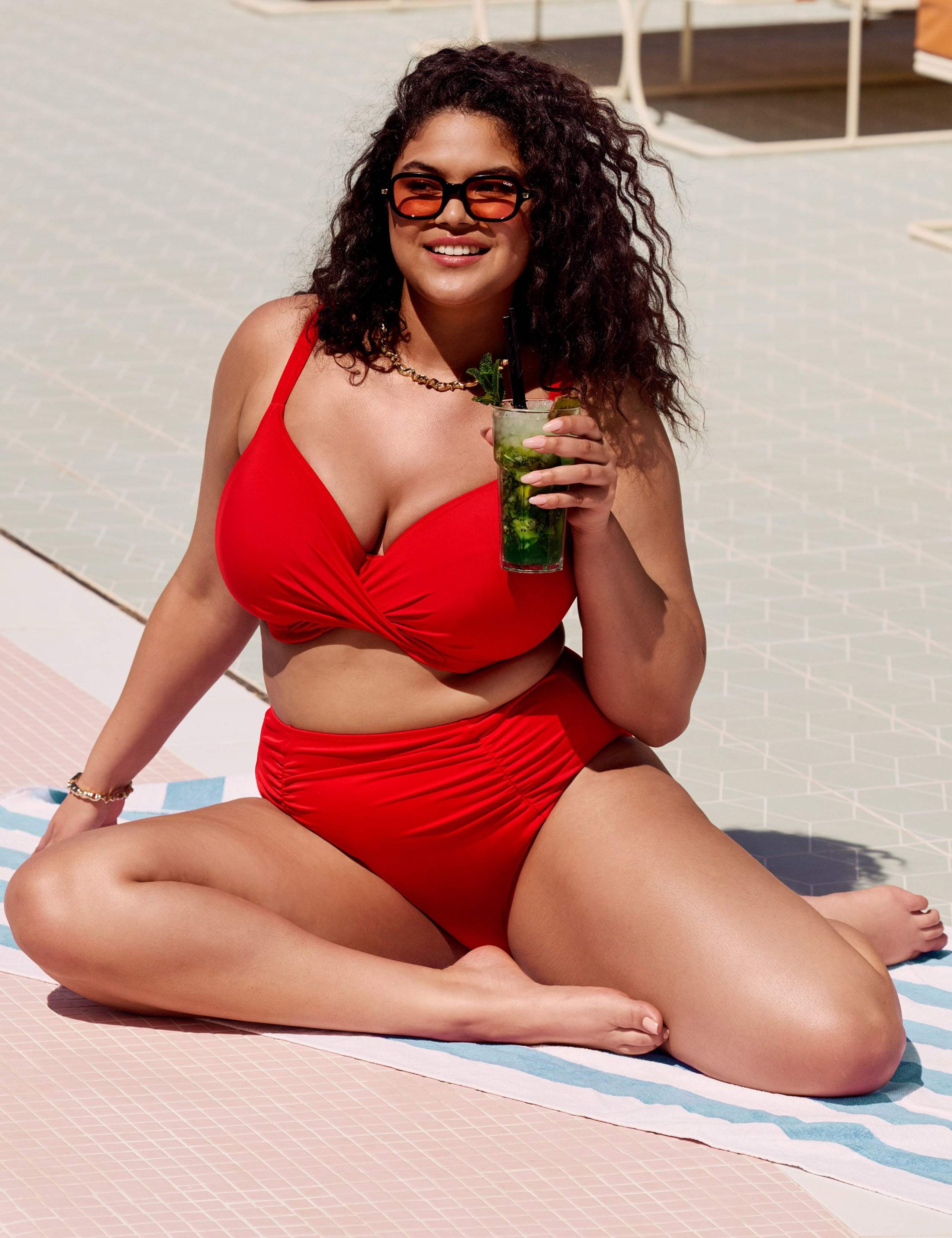 Plain Sailing Wired Plunge Bikini Top E-JJ