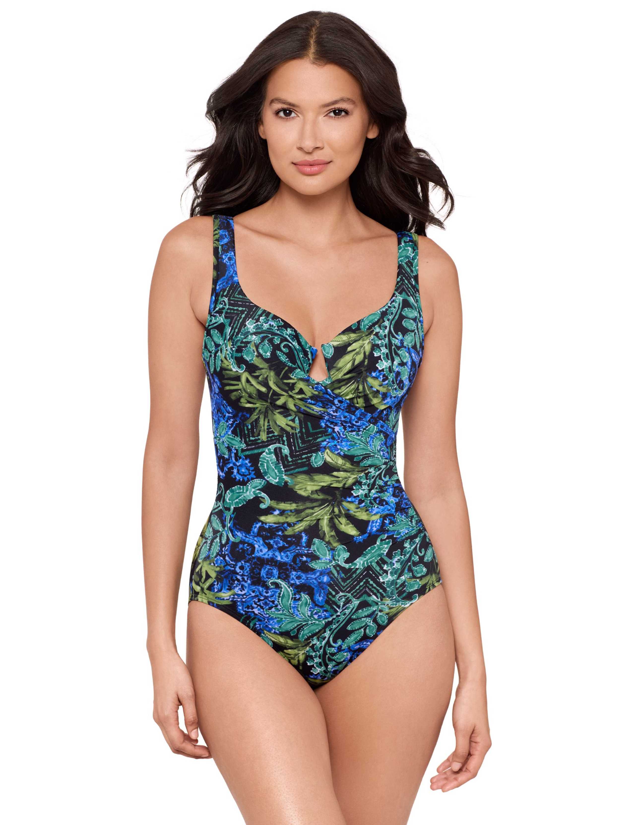 Escape Tummy Control Floral Wired Swimsuit