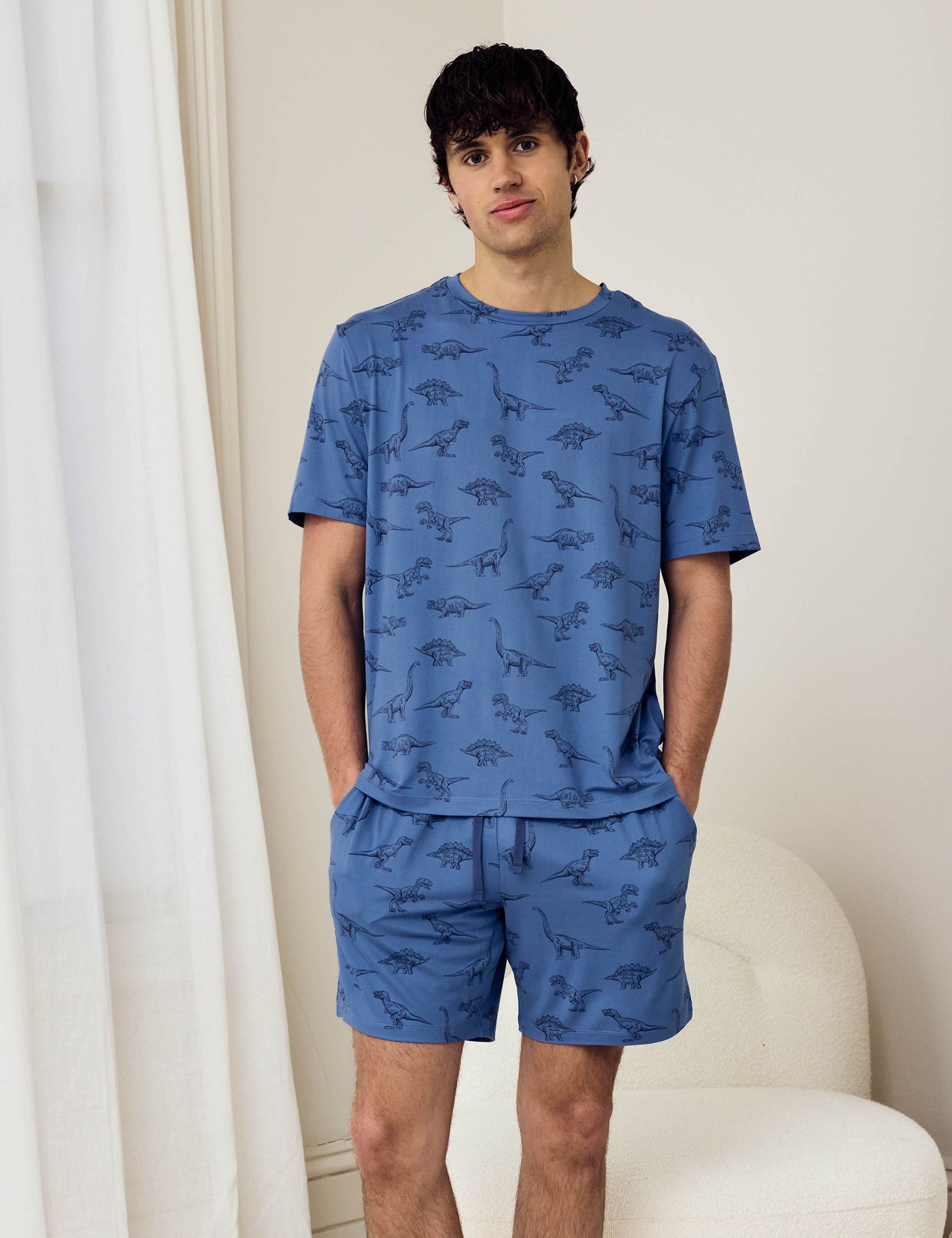 Dinosaur Print Short Pyjama Set