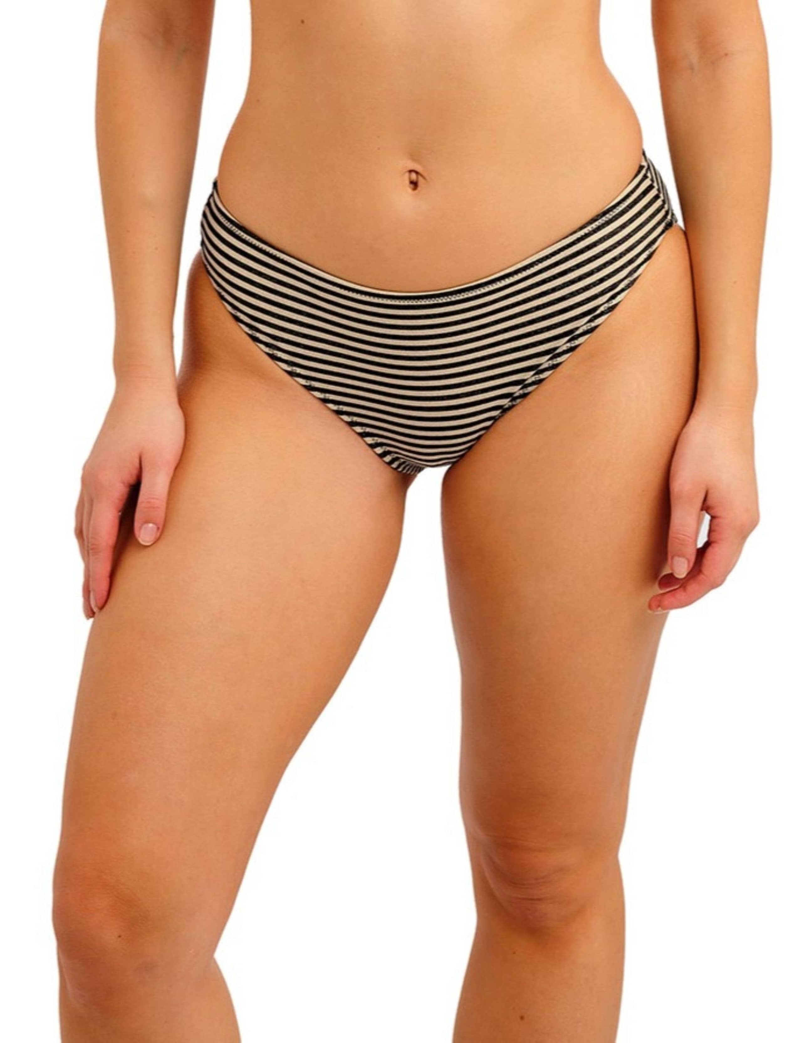 Arizona Wave Striped Bikini Bottoms