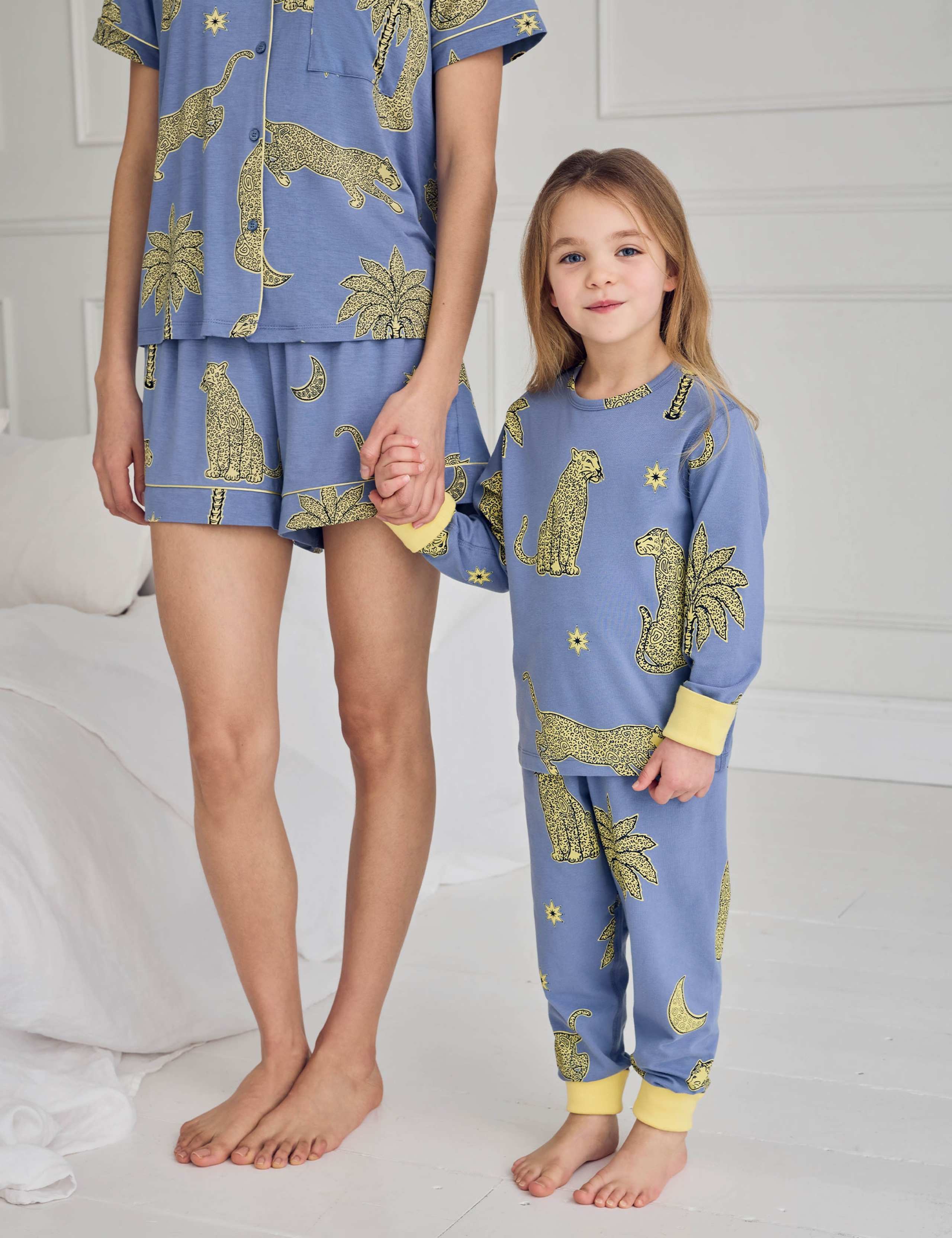 Cotton Rich Dog Print Pyjamas (1-12 Yrs)