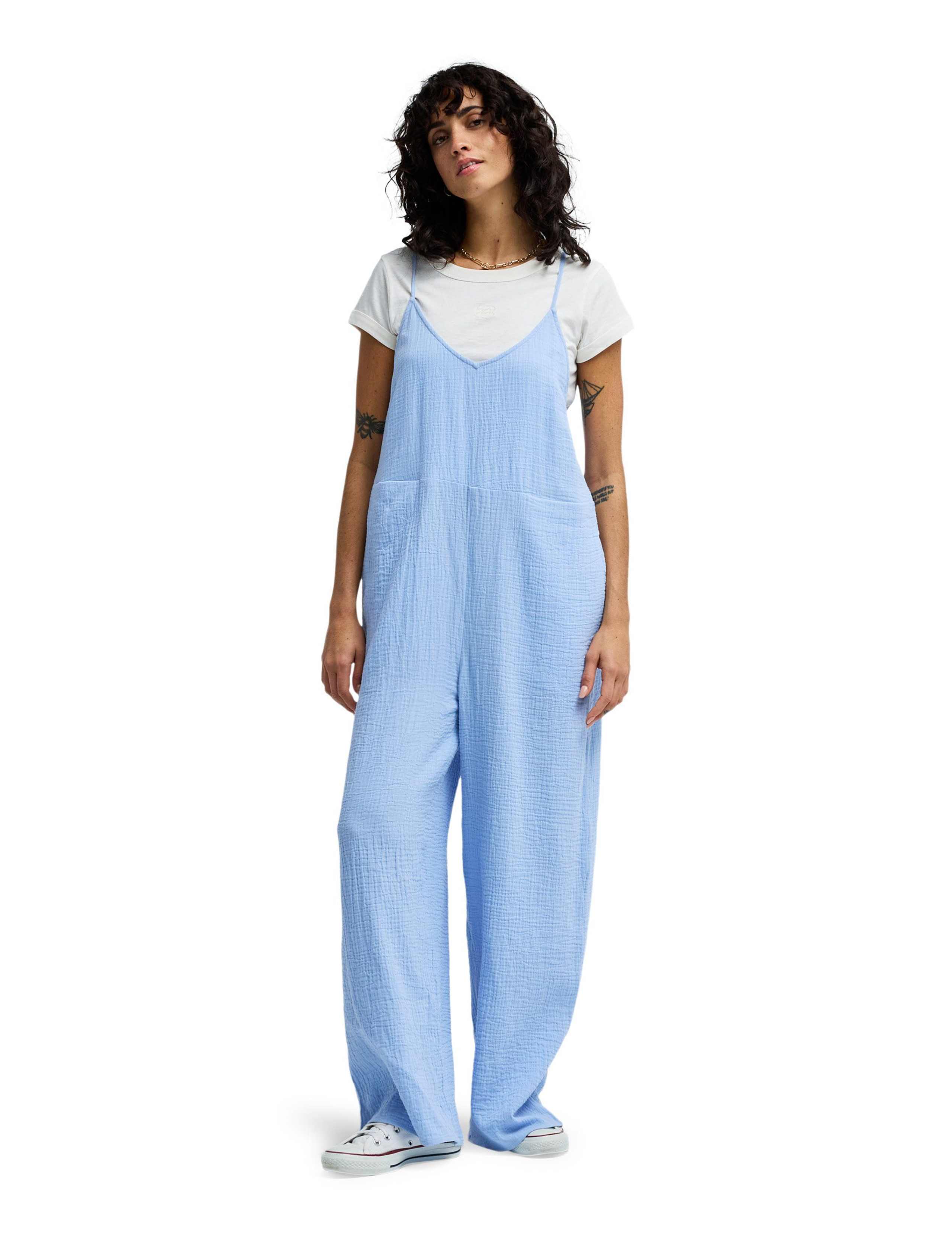 Only In Dreams Pure Cotton Wide Leg Jumpsuit