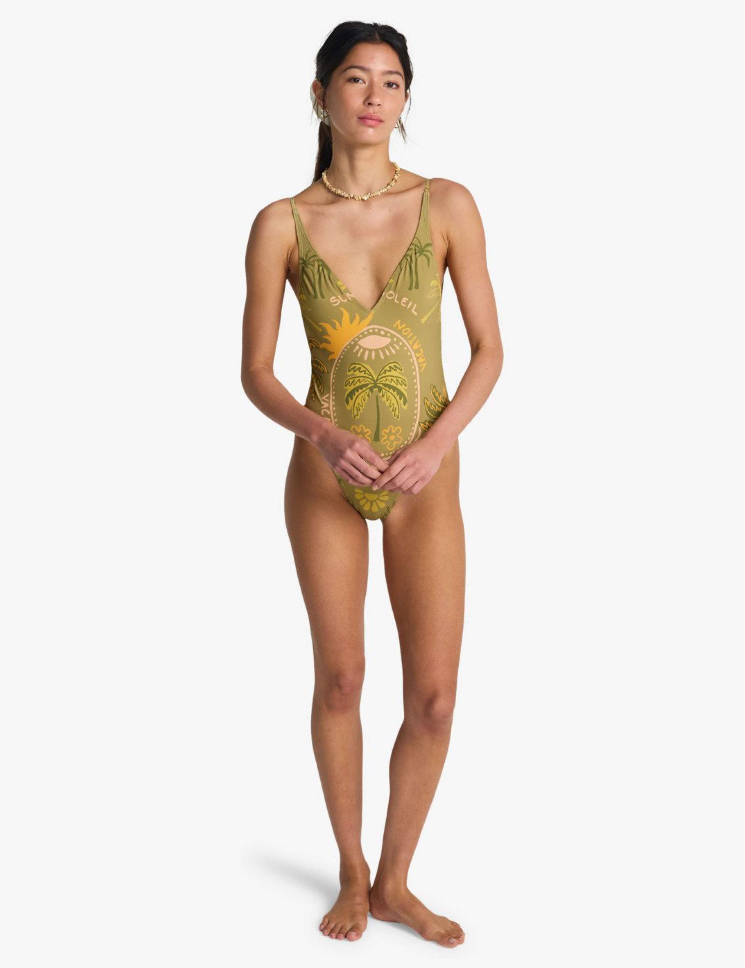 Vaca Soleil Printed Swimsuit