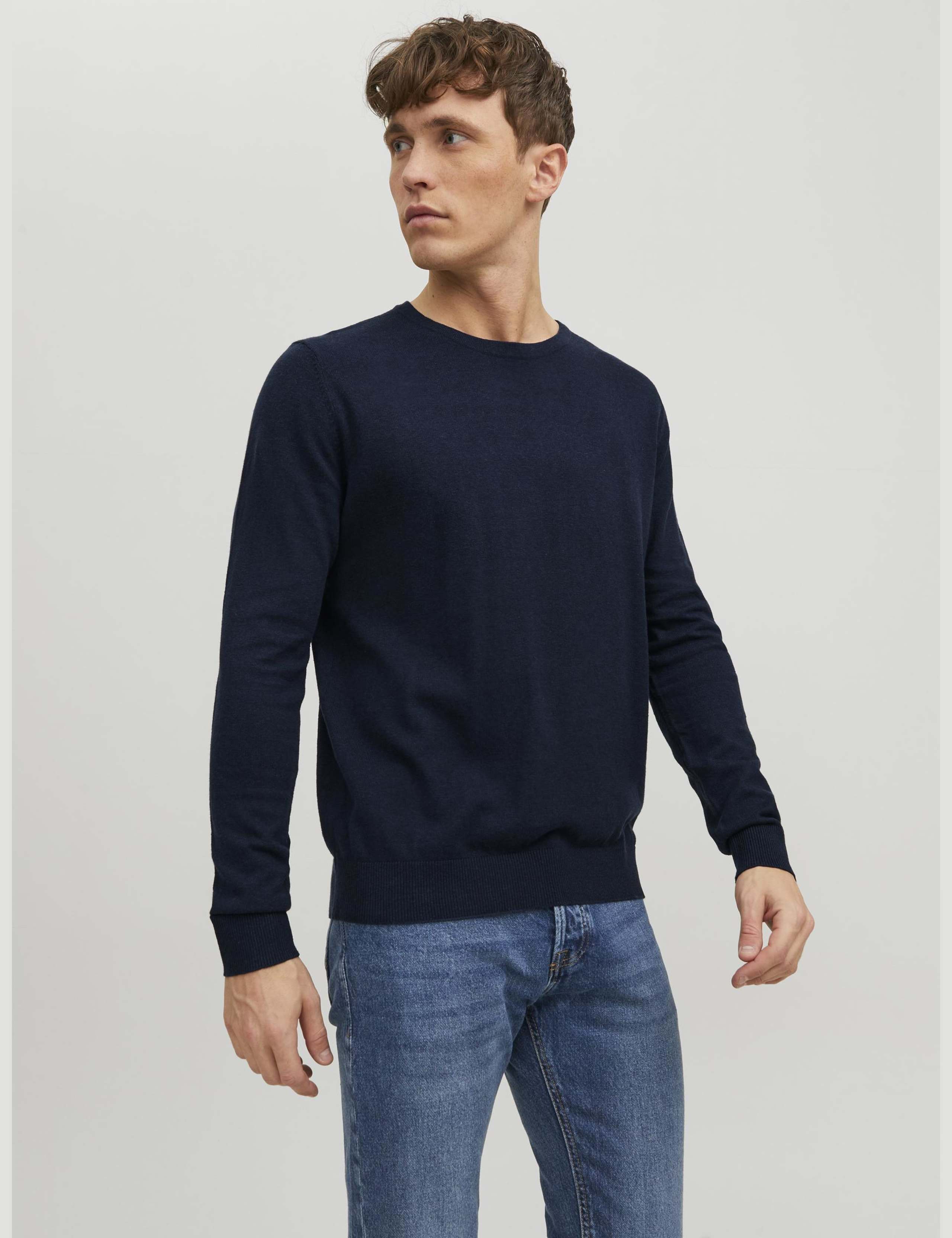Cotton Rich Crew Neck