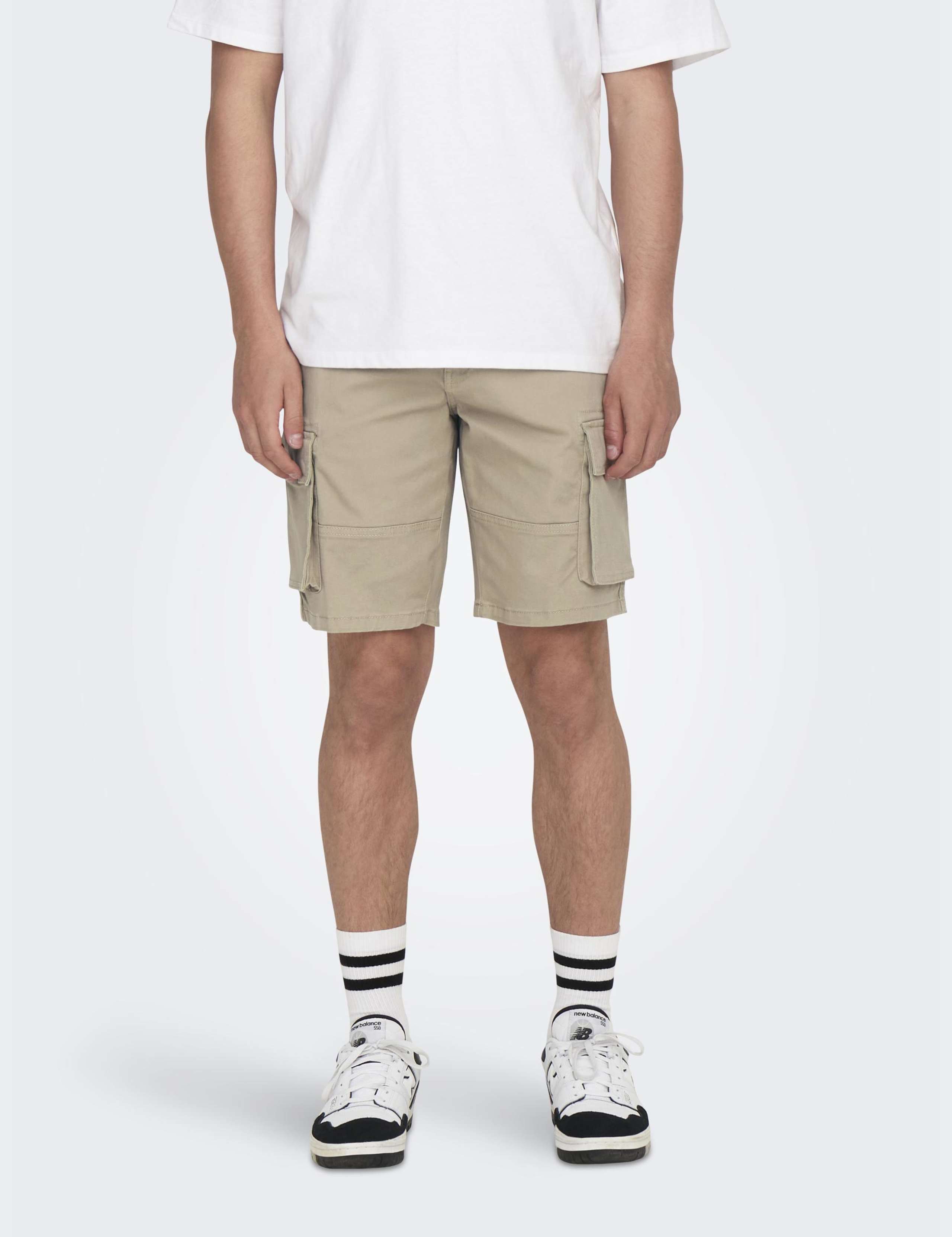 Regular Fit Cargo Shorts