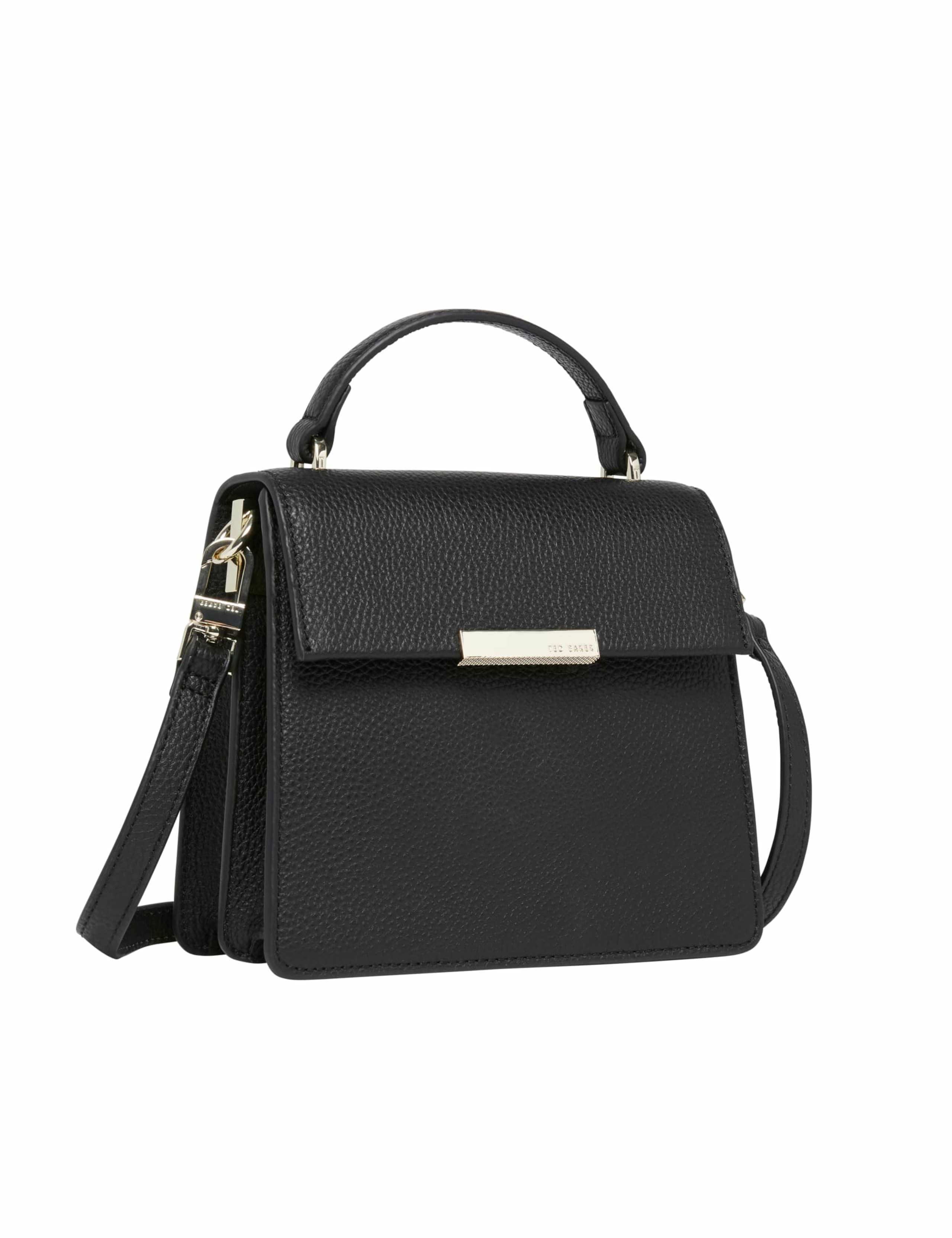Leather Top Handle Bag
