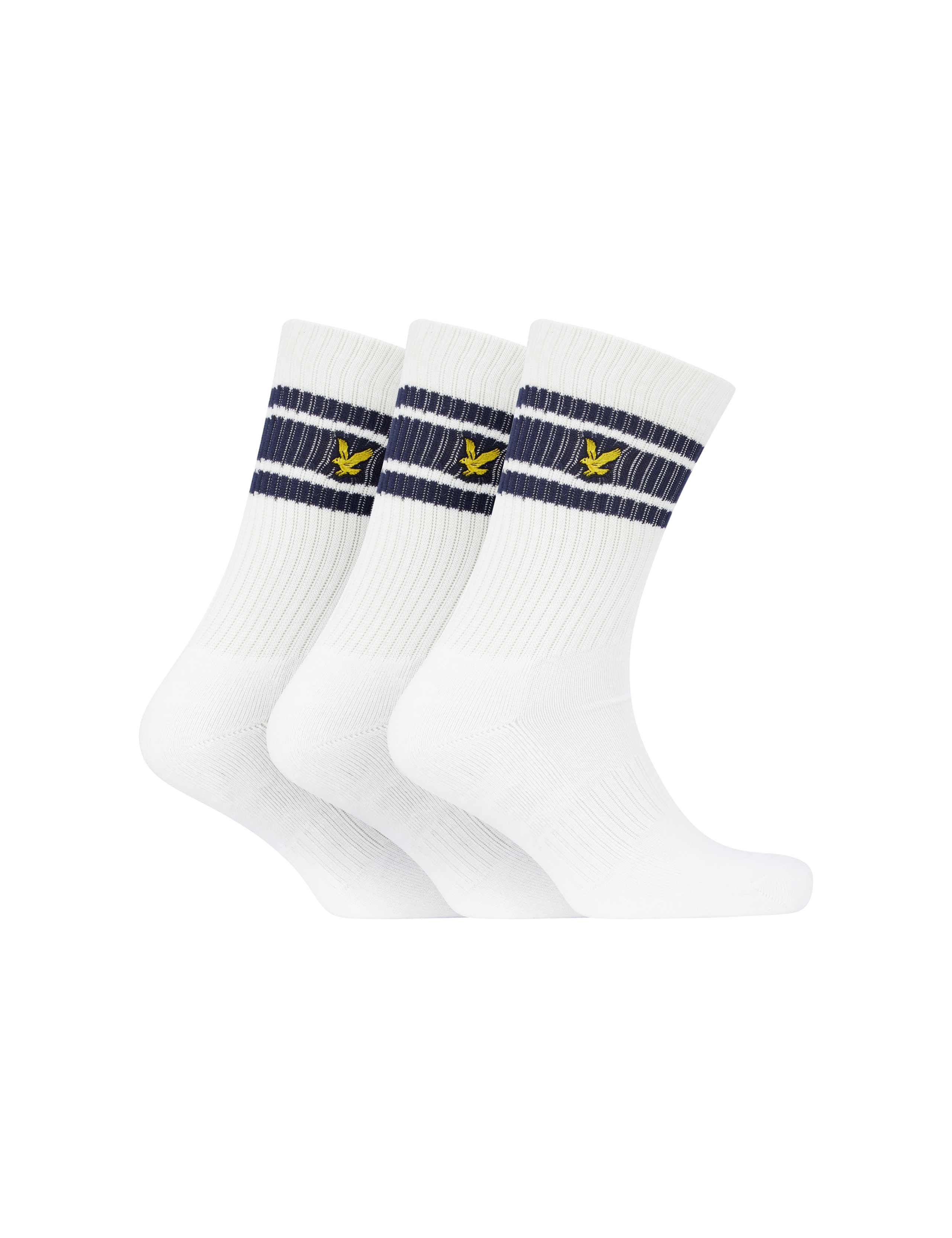3pk Cotton Rich Sports Socks