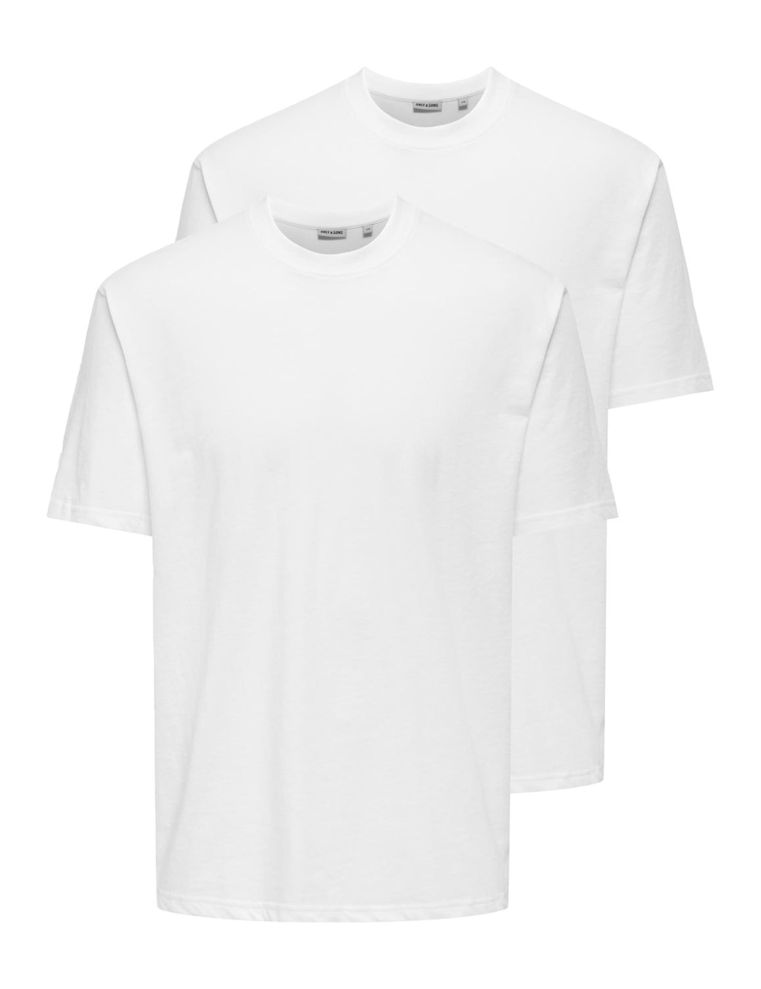 2 Pack Cotton Rich Crew Neck T-Shirts