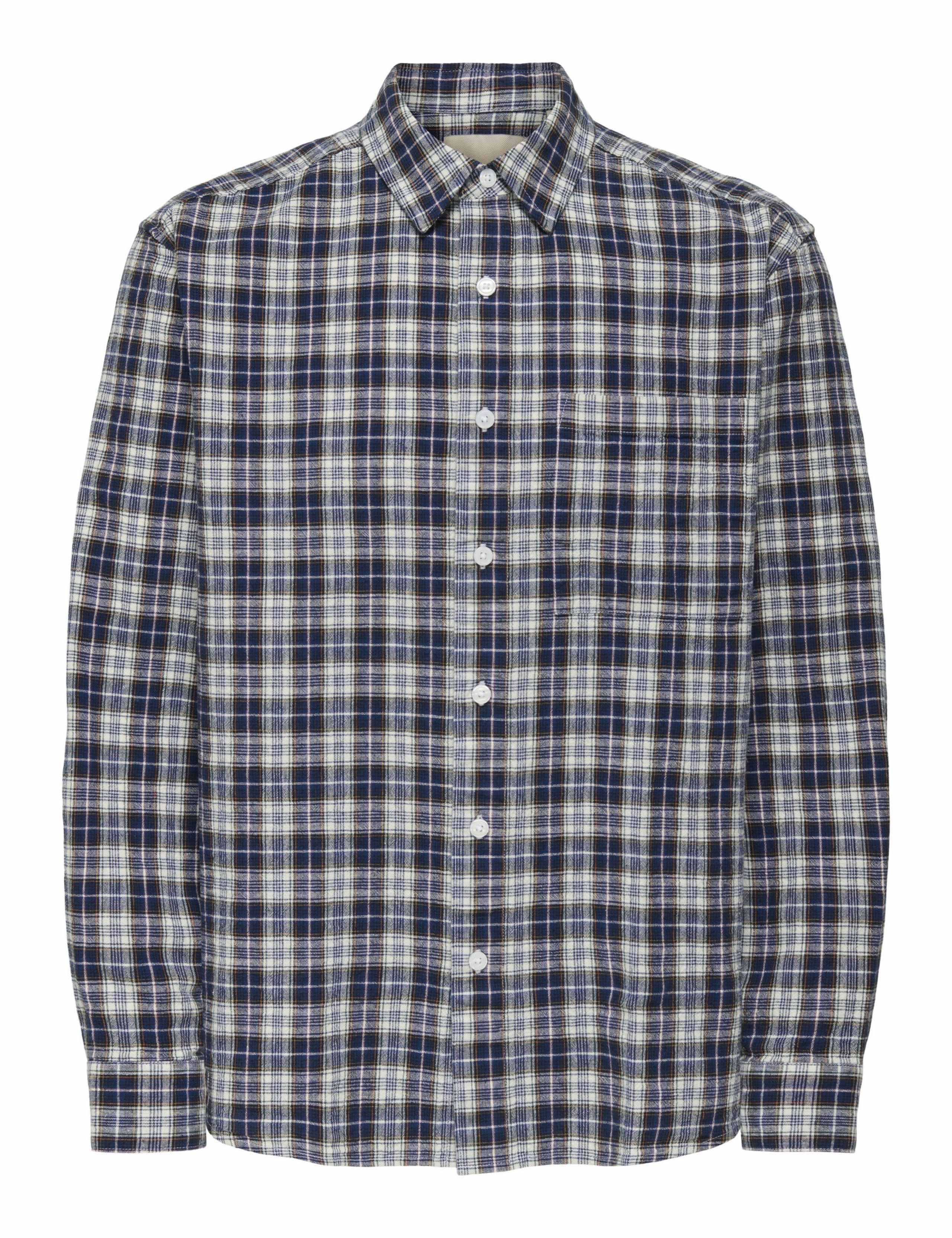 Regular Fit Cotton Rich Checked Shirt
