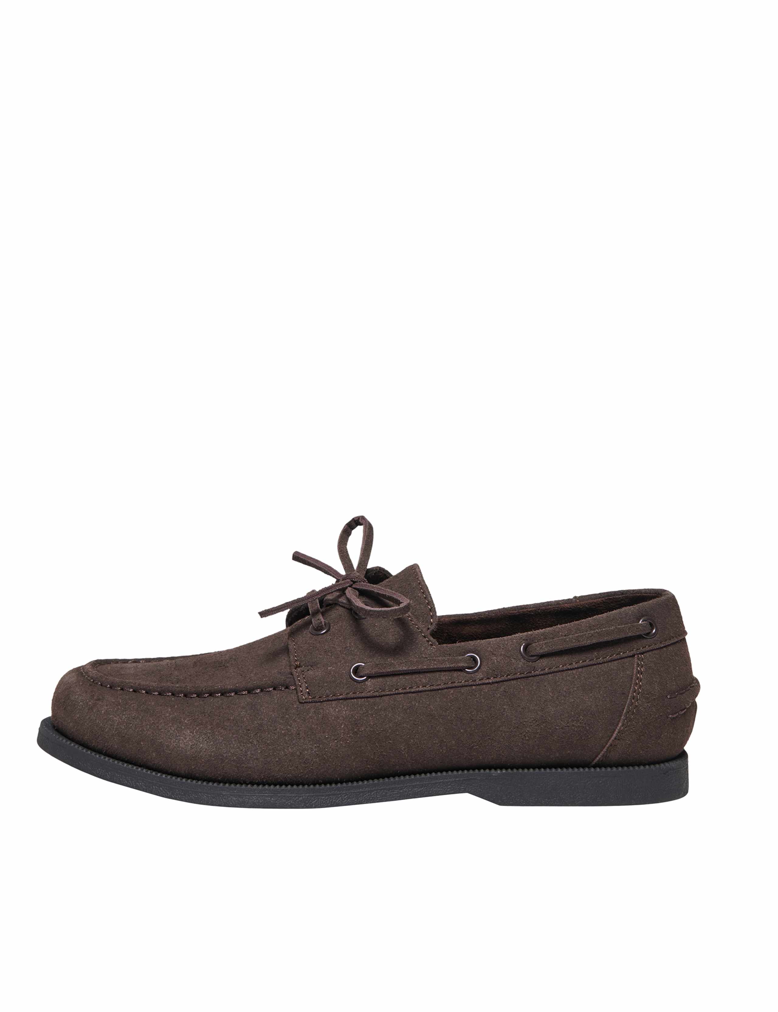 Faux Suede Boat Shoes