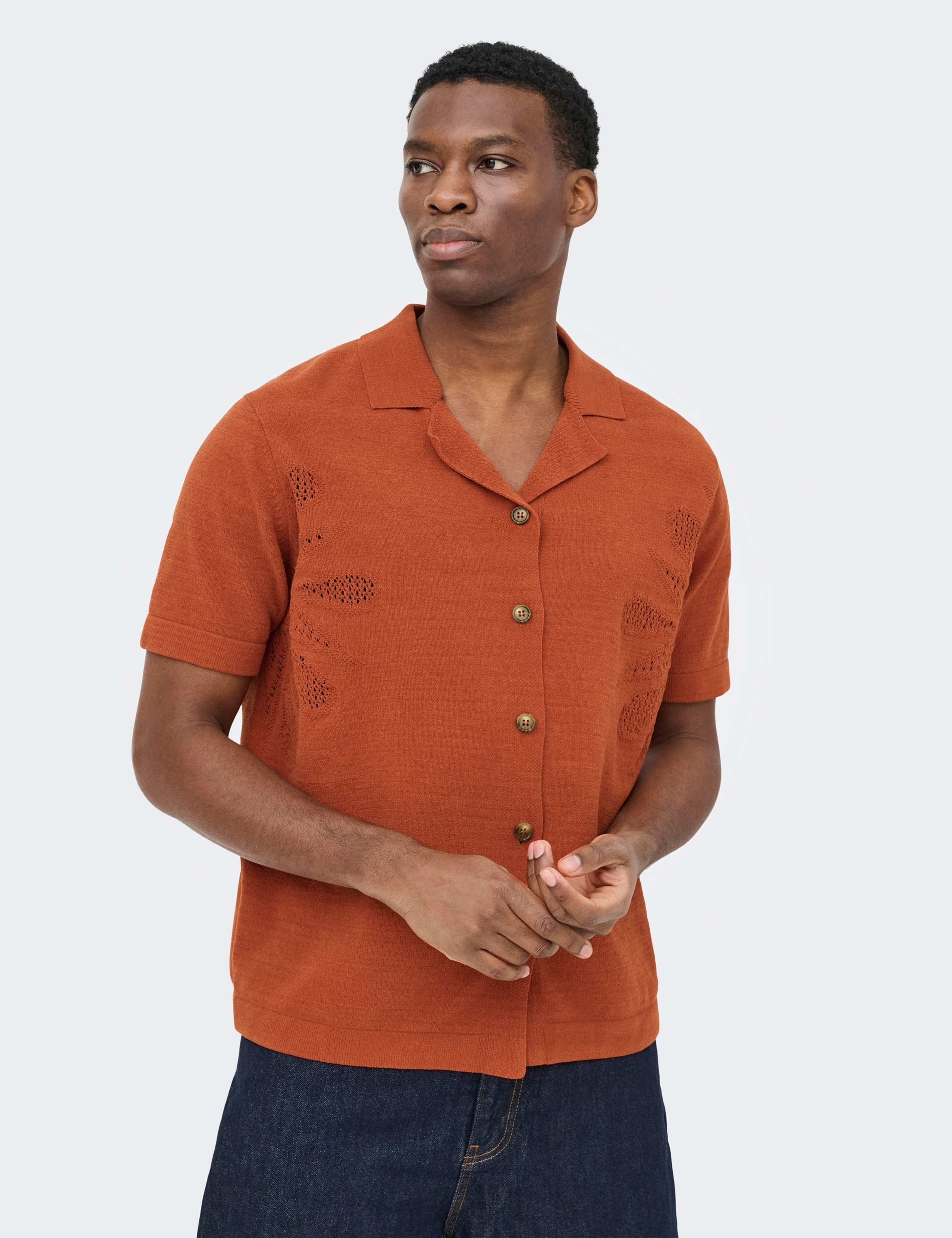 Embroidered Knitted Shirt
