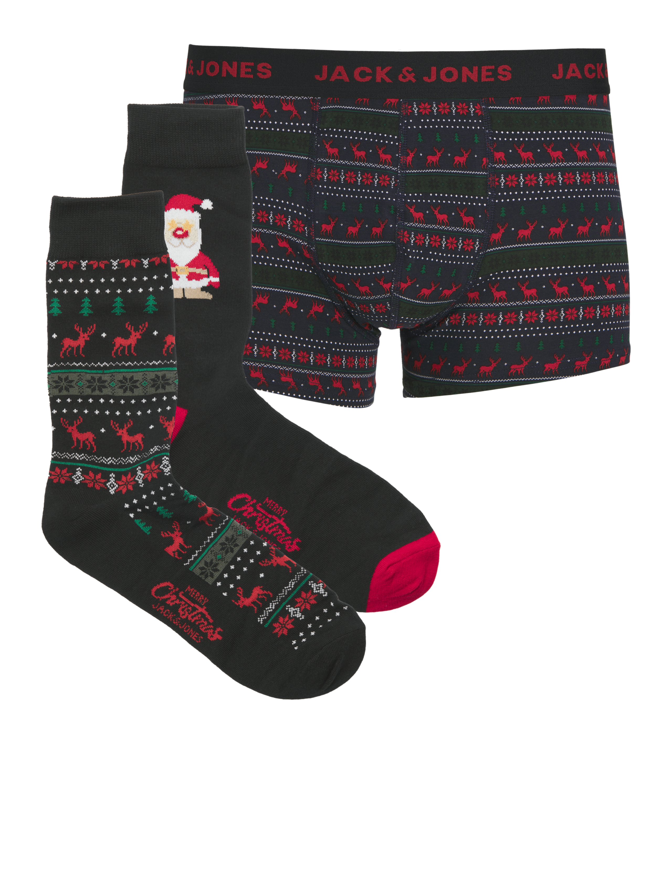 3pc Christmas Pants and Socks Set
