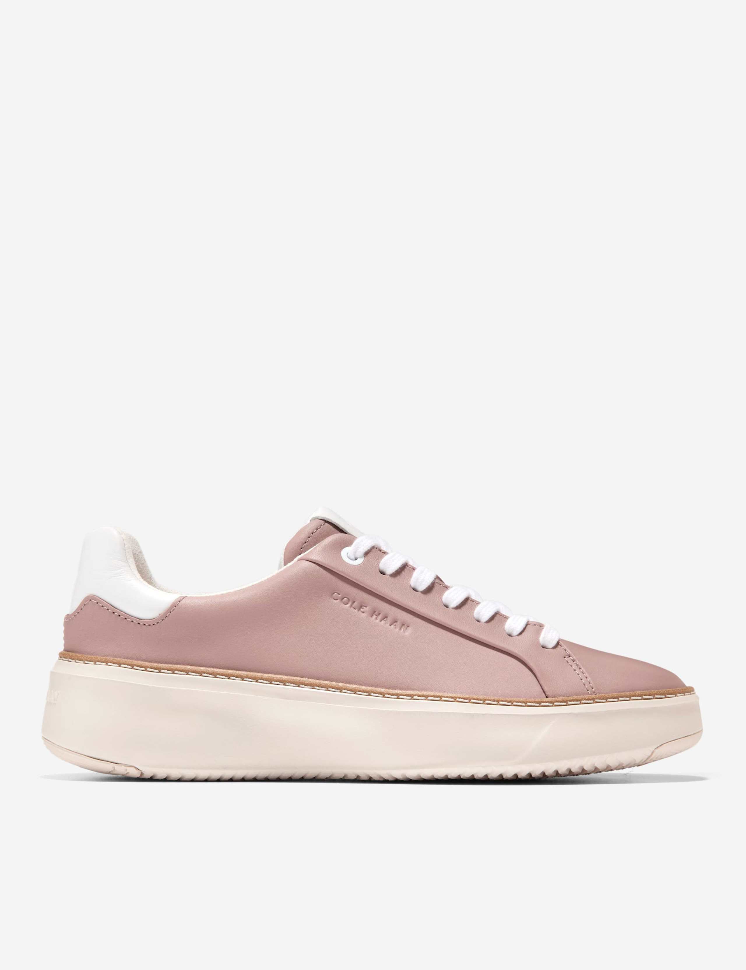 Grandpro Topspin Leather Lace Up Trainers