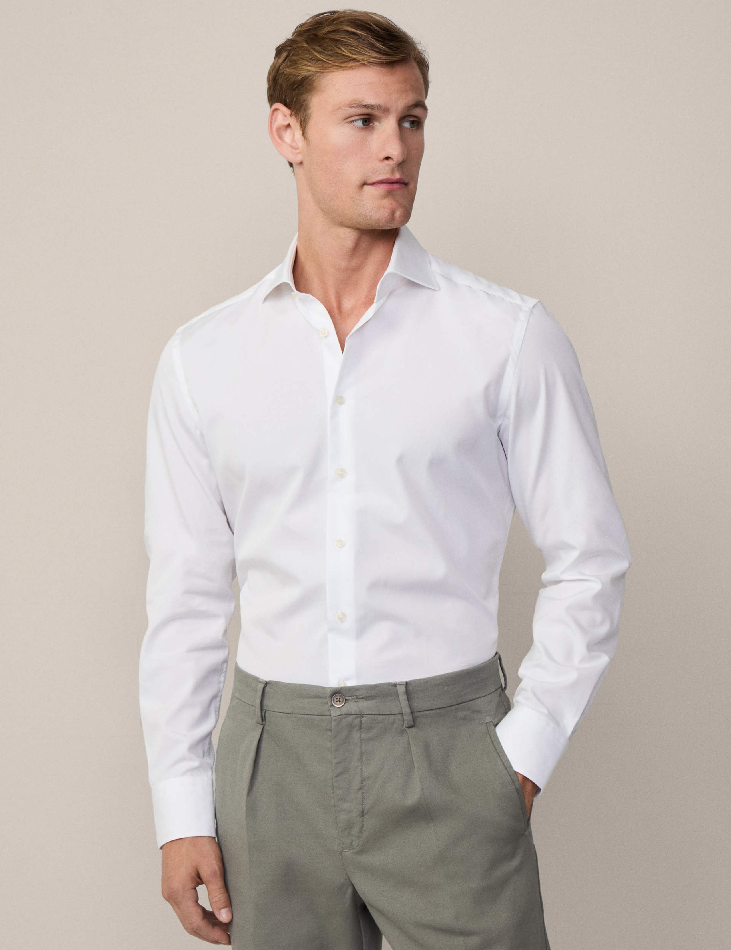 Slim Fit Pure Cotton Oxford Shirt