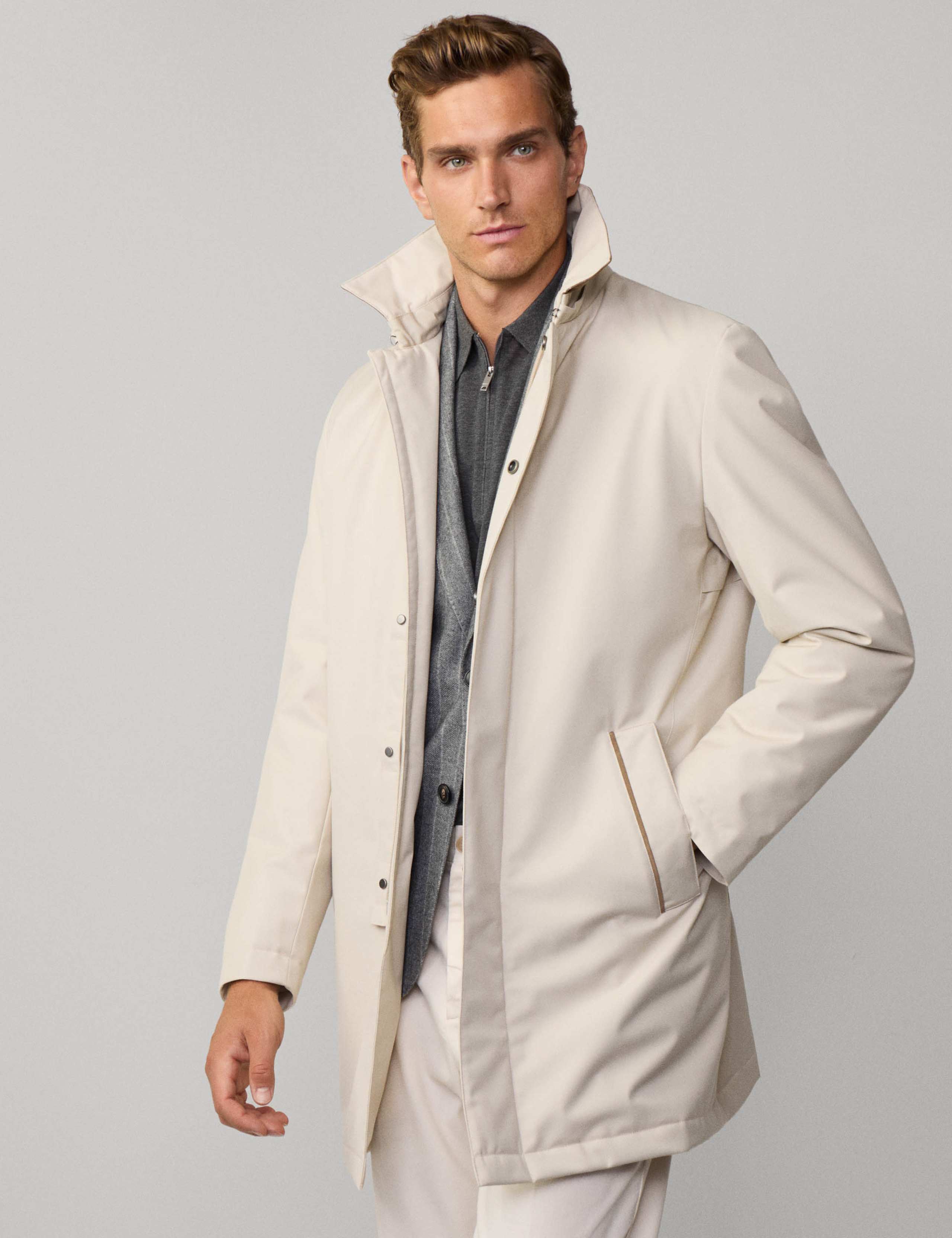 Padded Hooded Mac