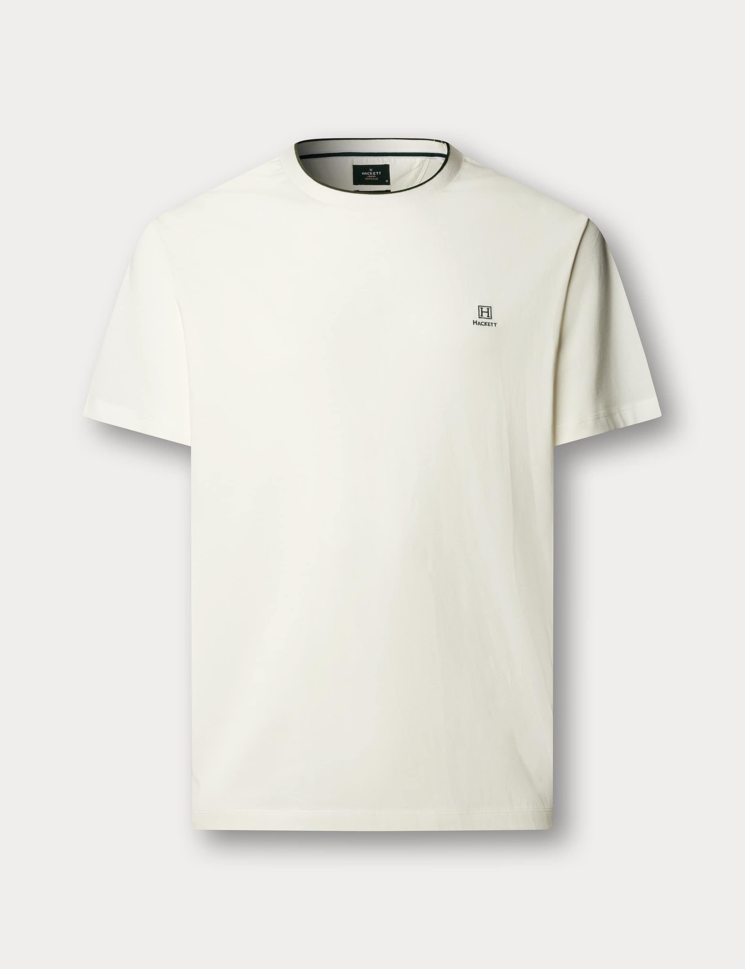 Pure Cotton Crew Neck T-Shirt