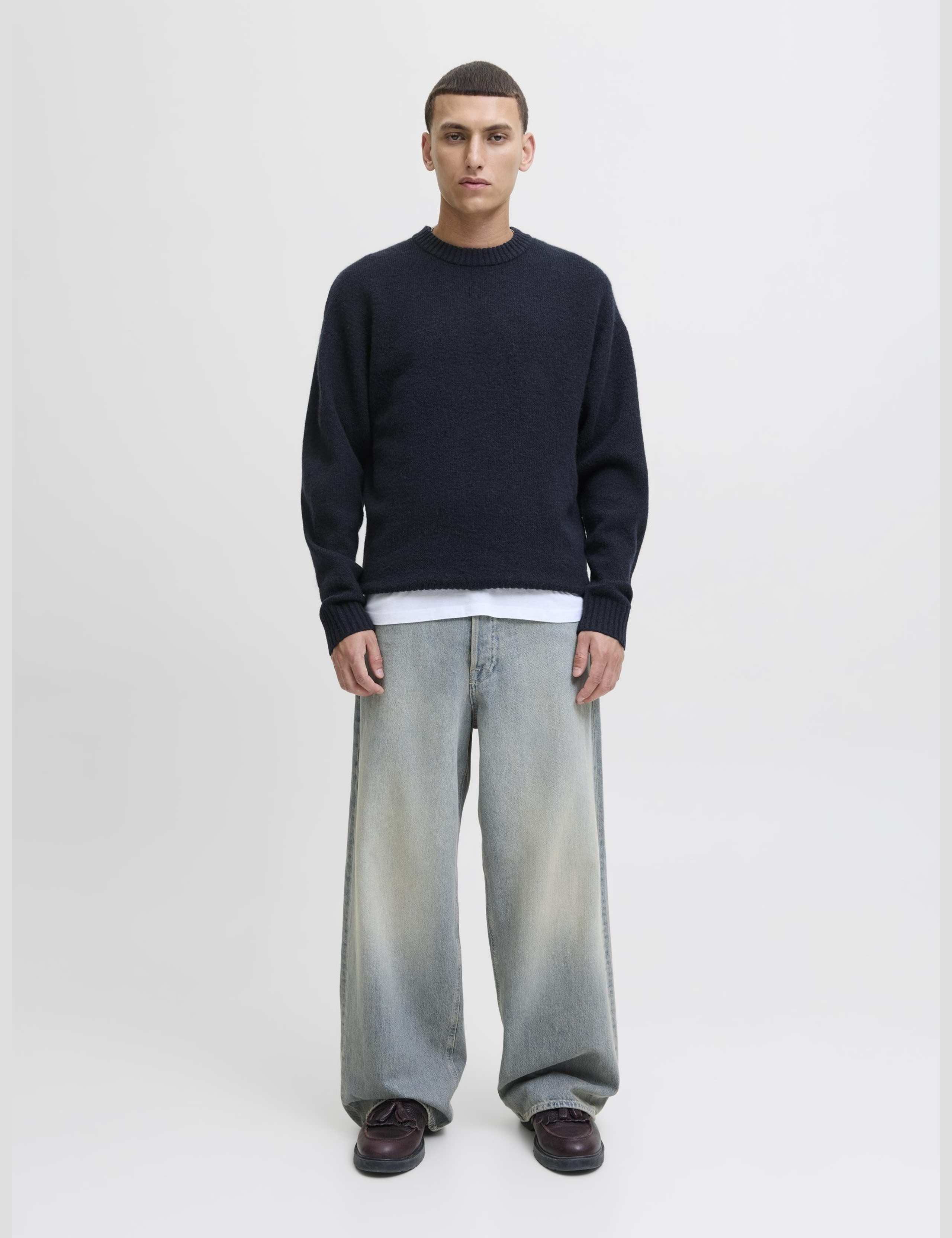 Crew Neck Long Sleeve Sweatshirt