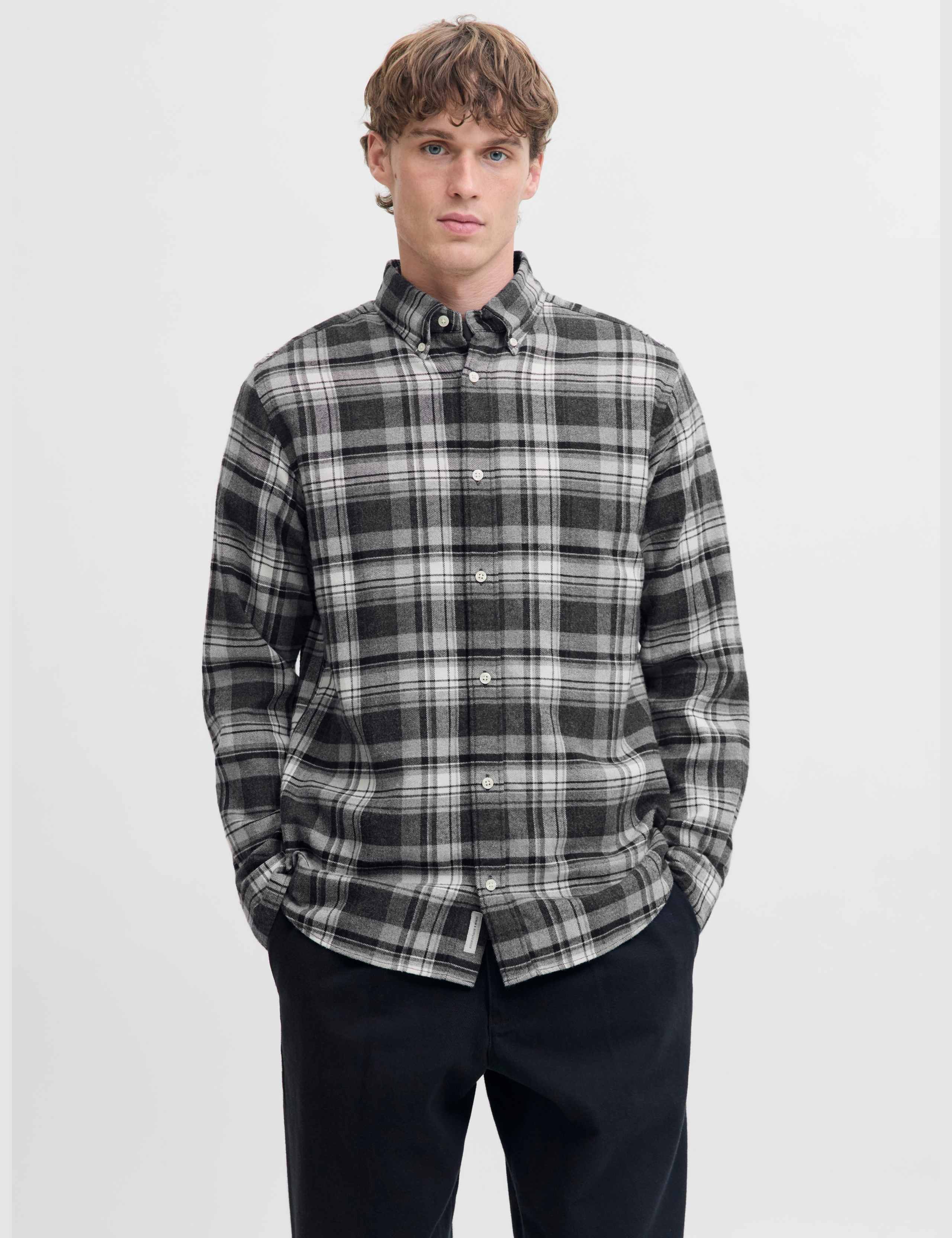 Regular Fit Pure Cotton Check Shirt