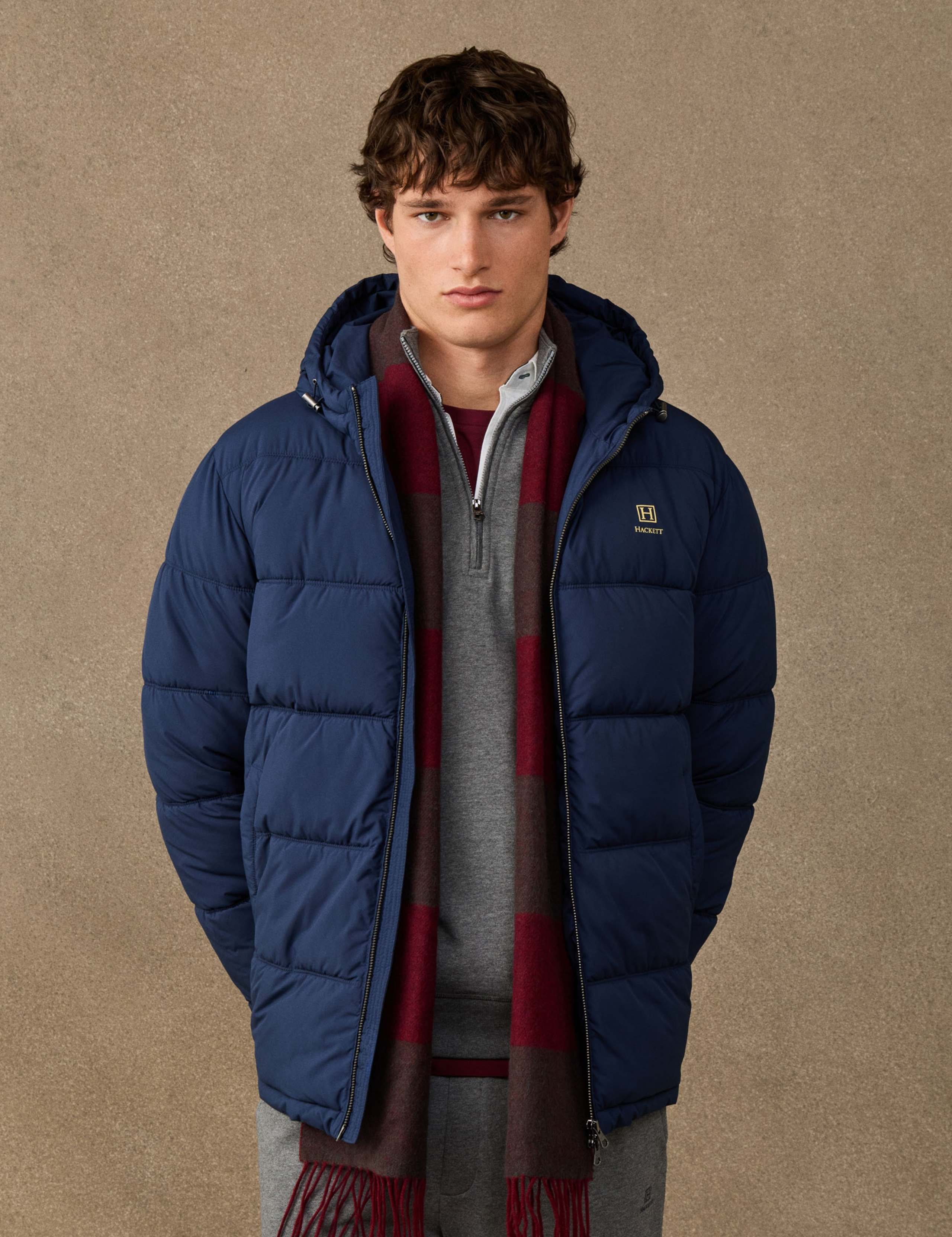 Regular Fit Hooded Puffer Jacket