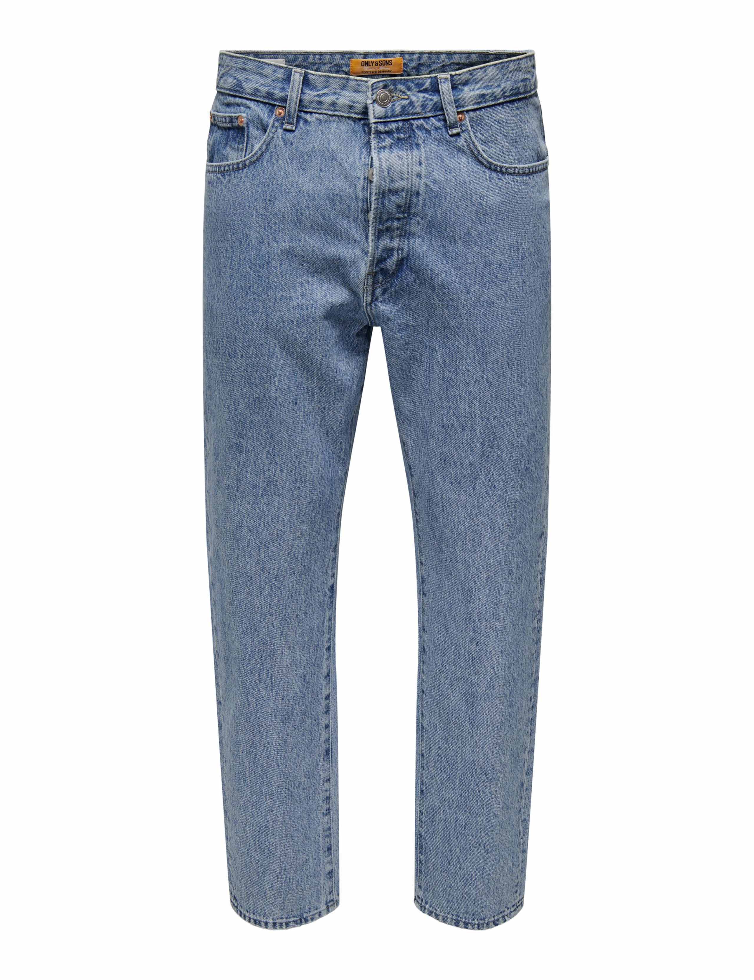 Loose Fit Pure Cotton Jeans