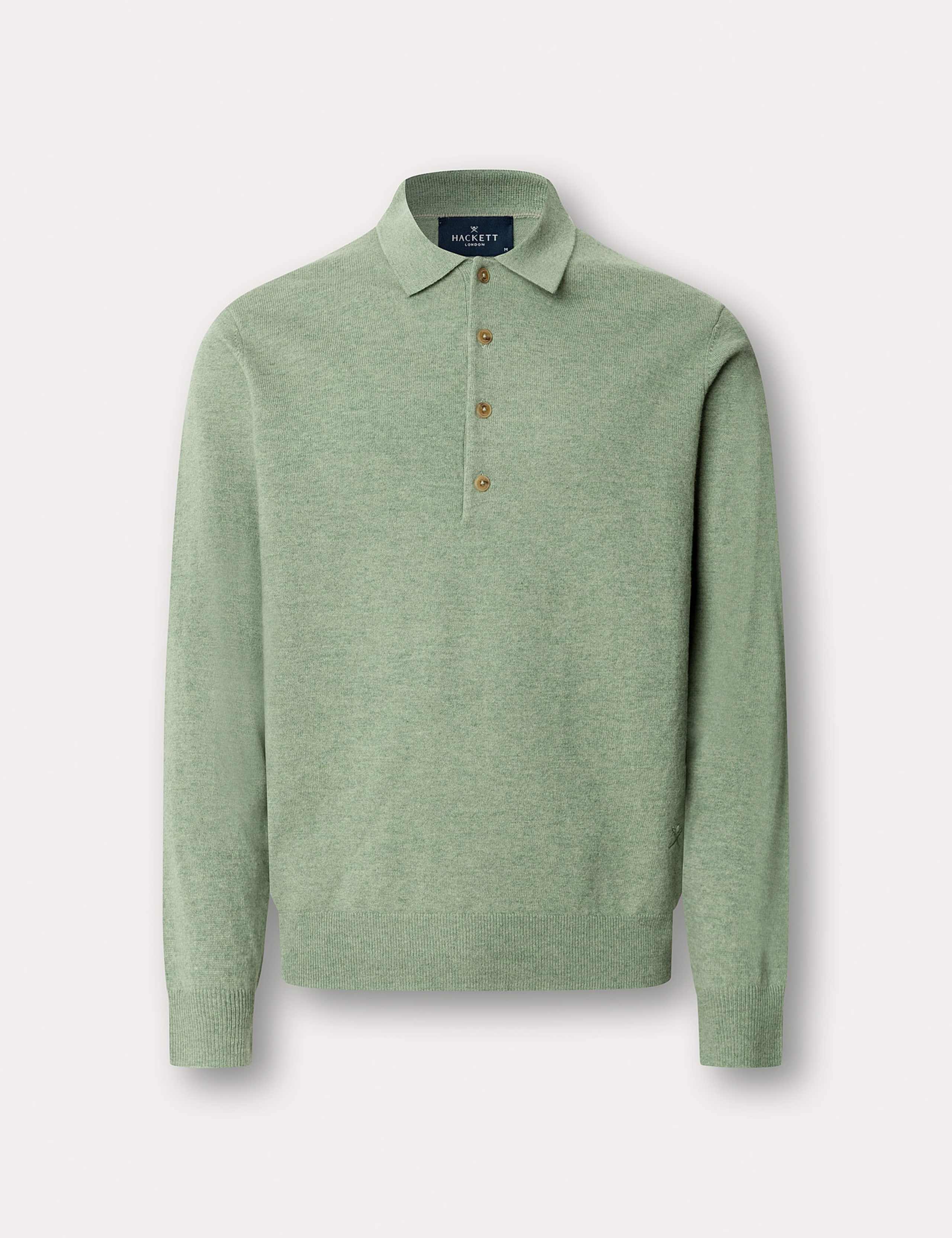 Pure Lambswool Polo Shirt