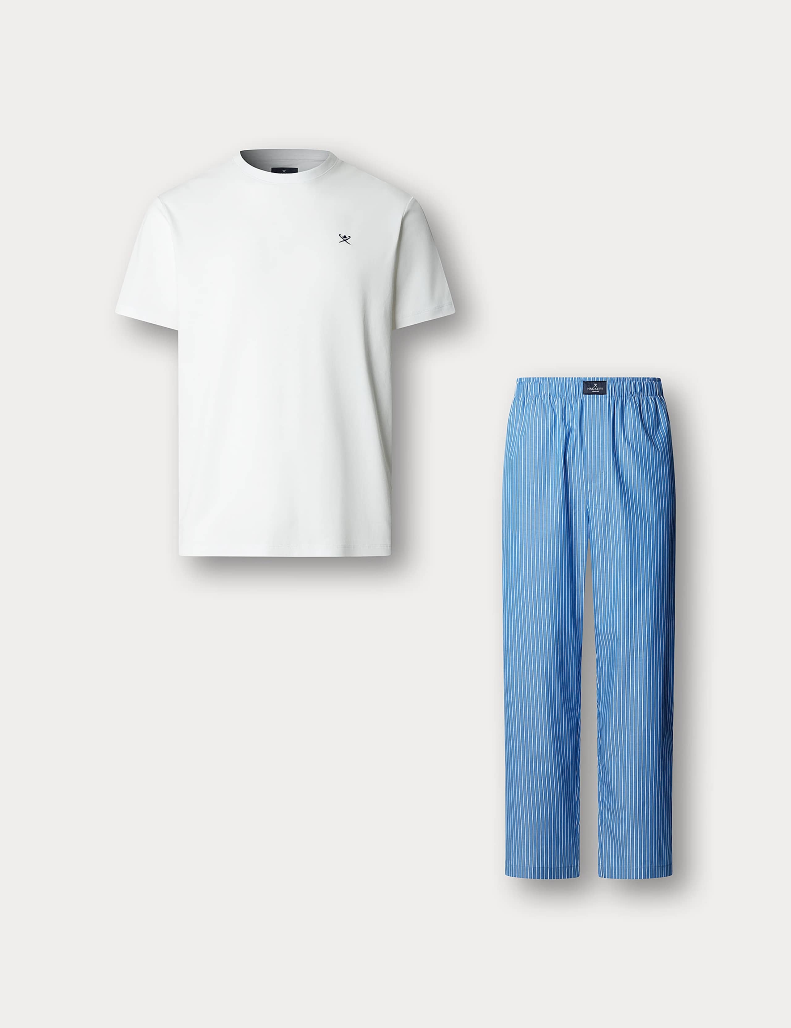 Pure Cotton Striped Pyjama Set