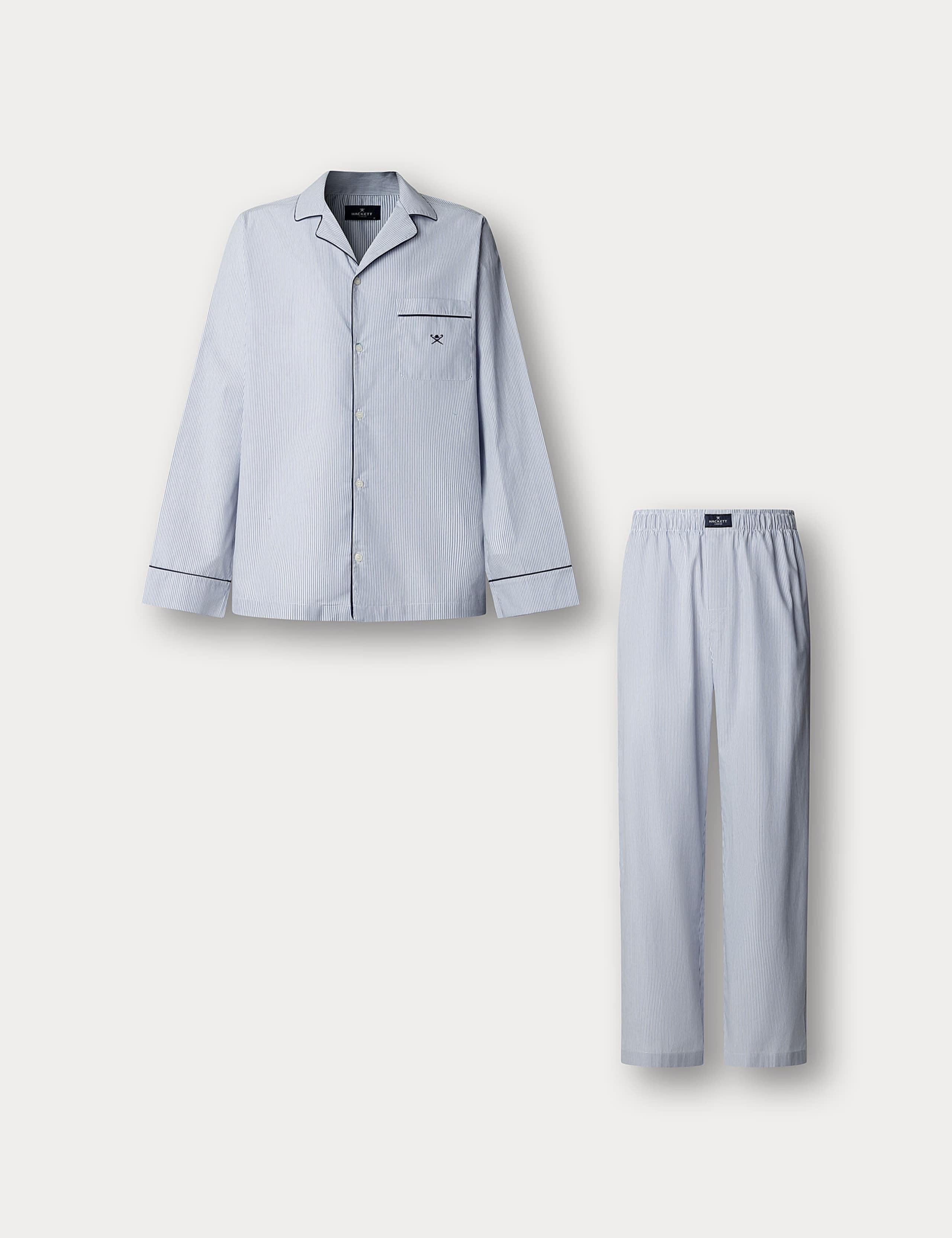 Pure Cotton Striped Pyjama Set