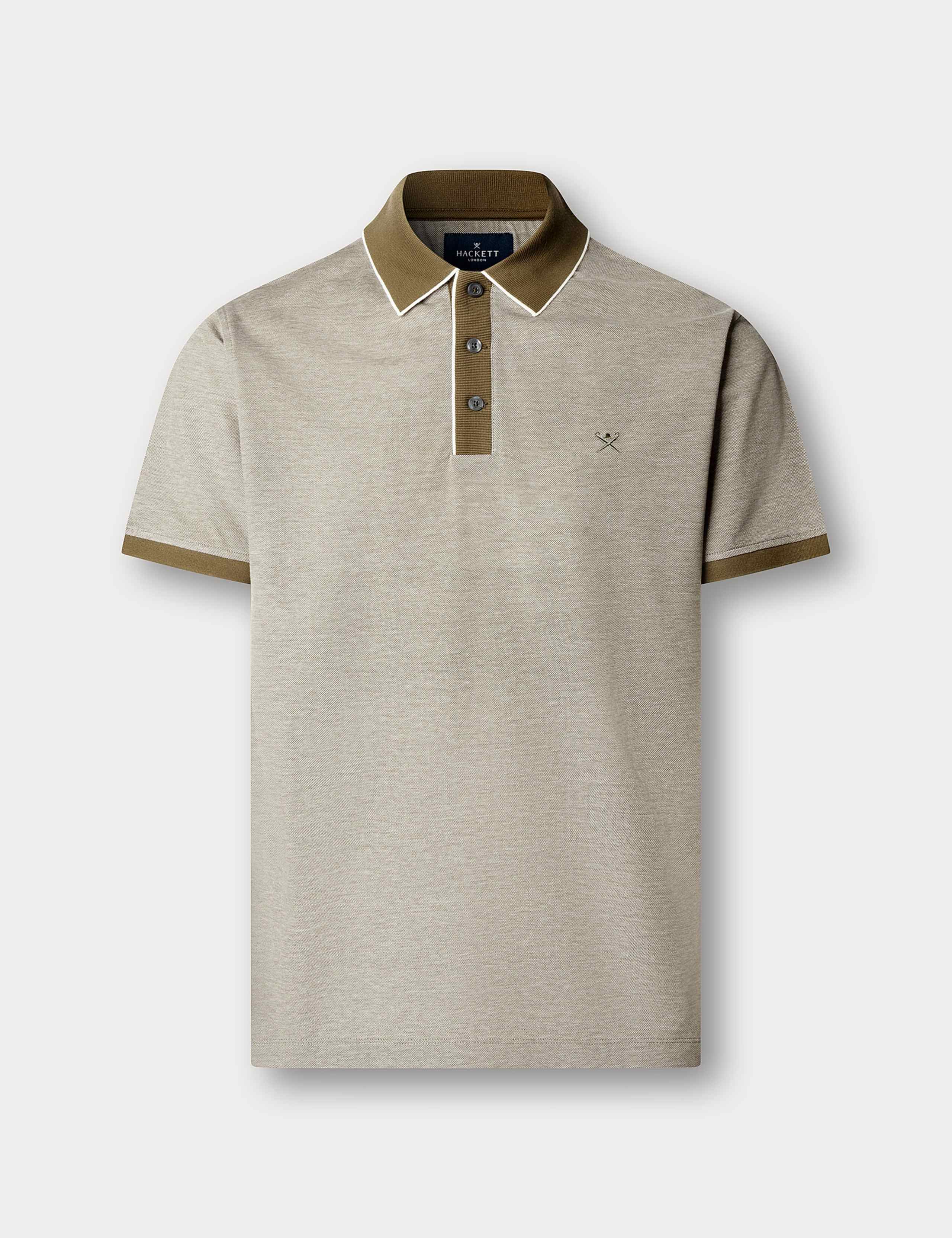 Pure Cotton Pique Polo Shirt