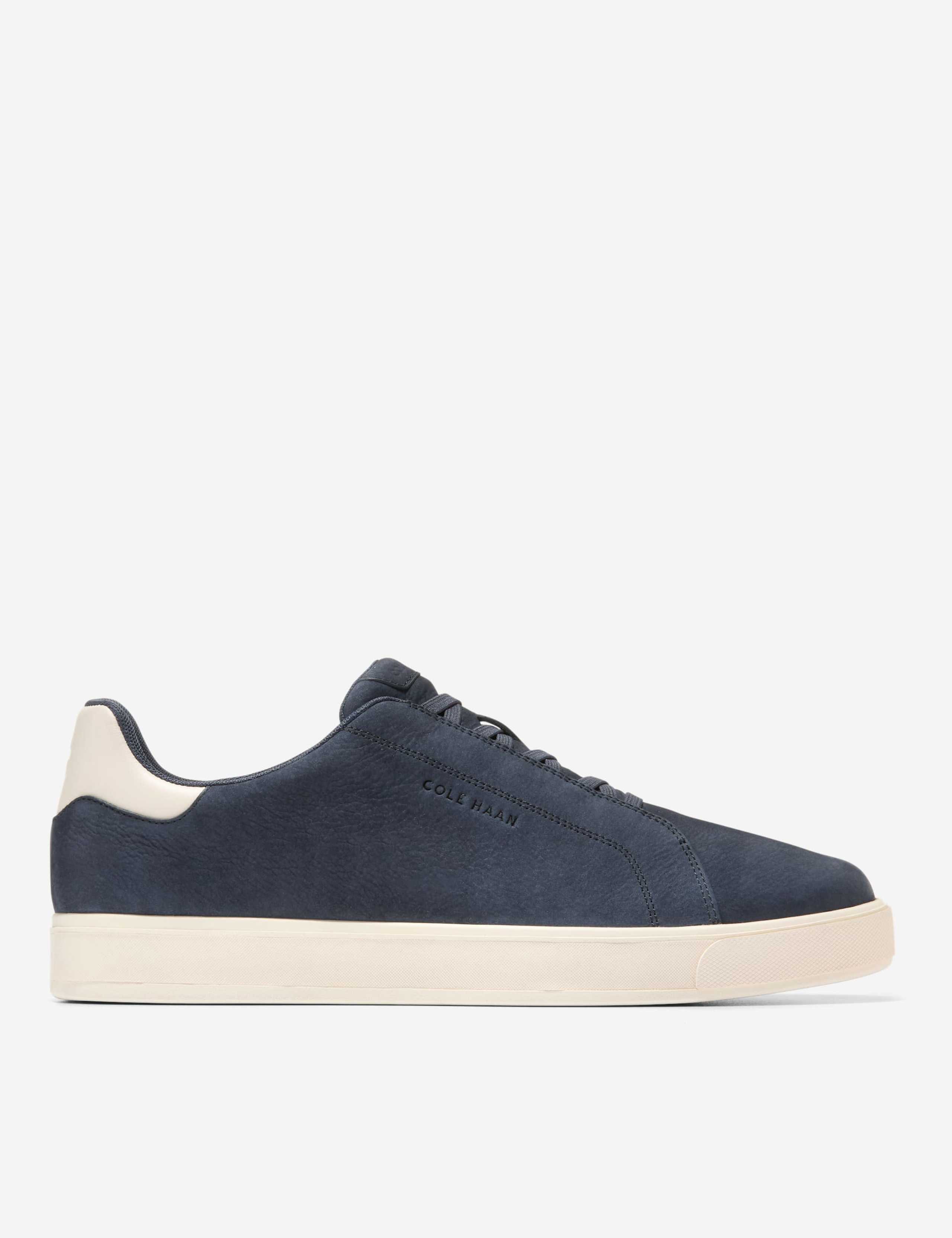 GrandPro Luxe Leather Slip-On Trainers