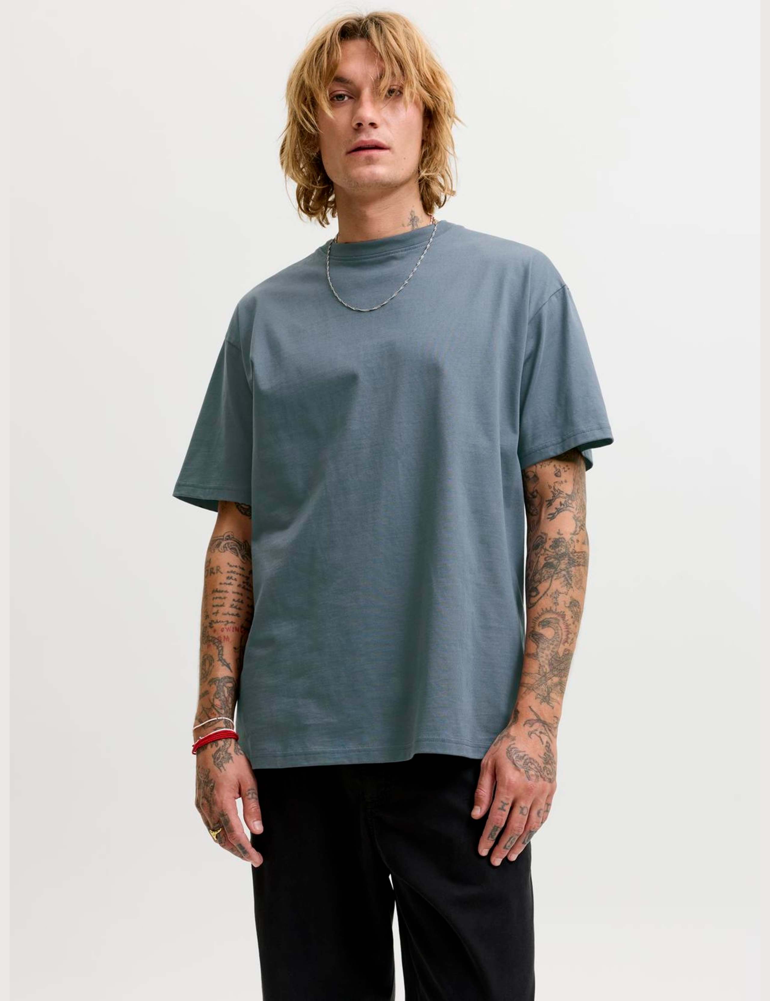 Pure Cotton Crew Neck T-Shirt