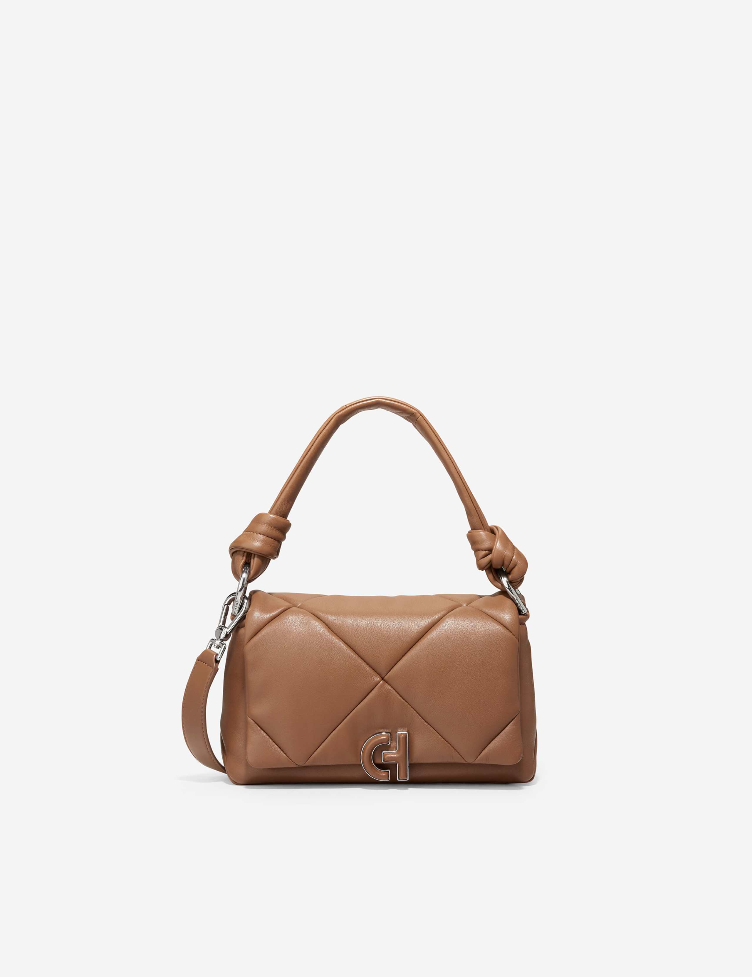 Leather Quilted Shoulder Bag