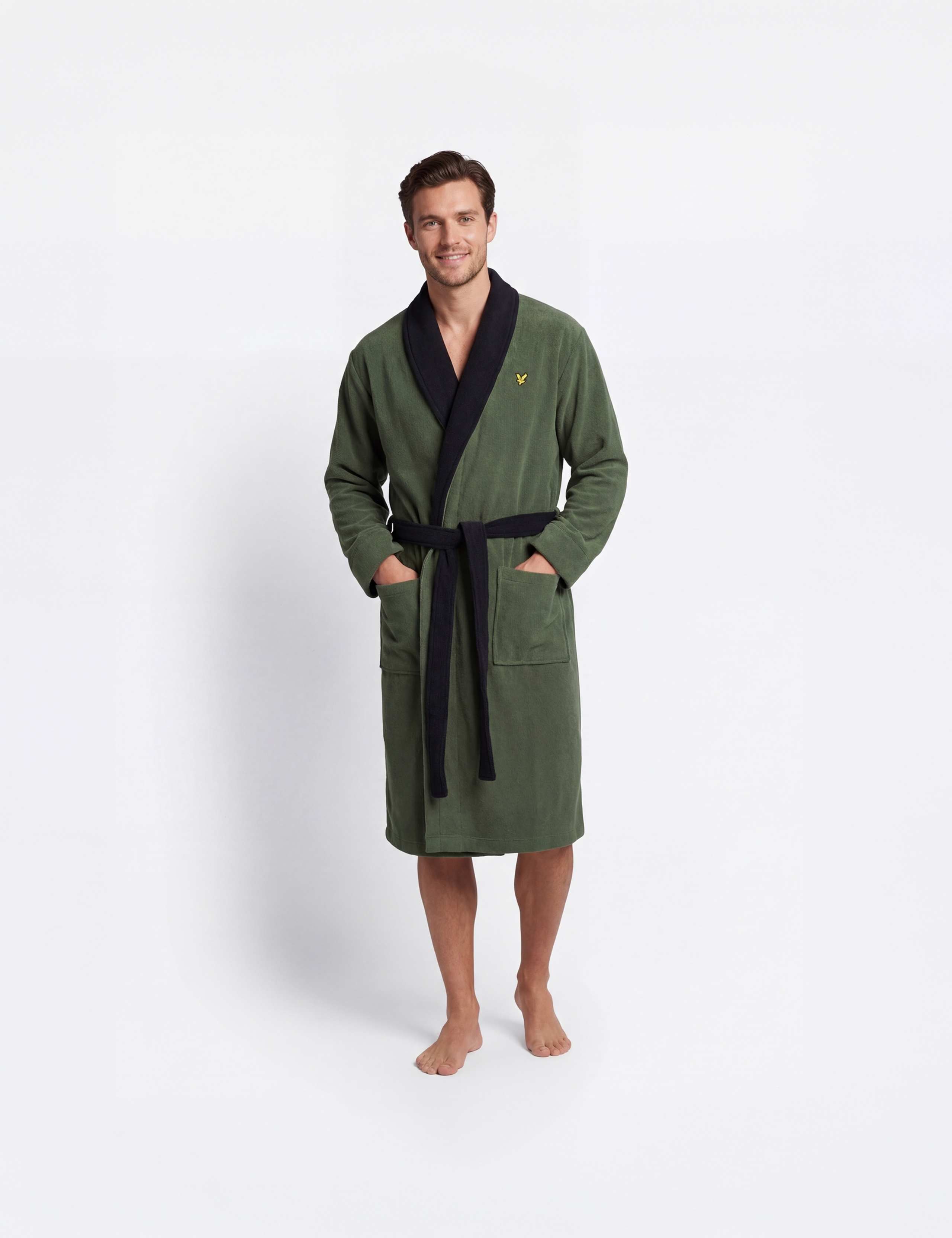 Cotton Blend Bathrobe