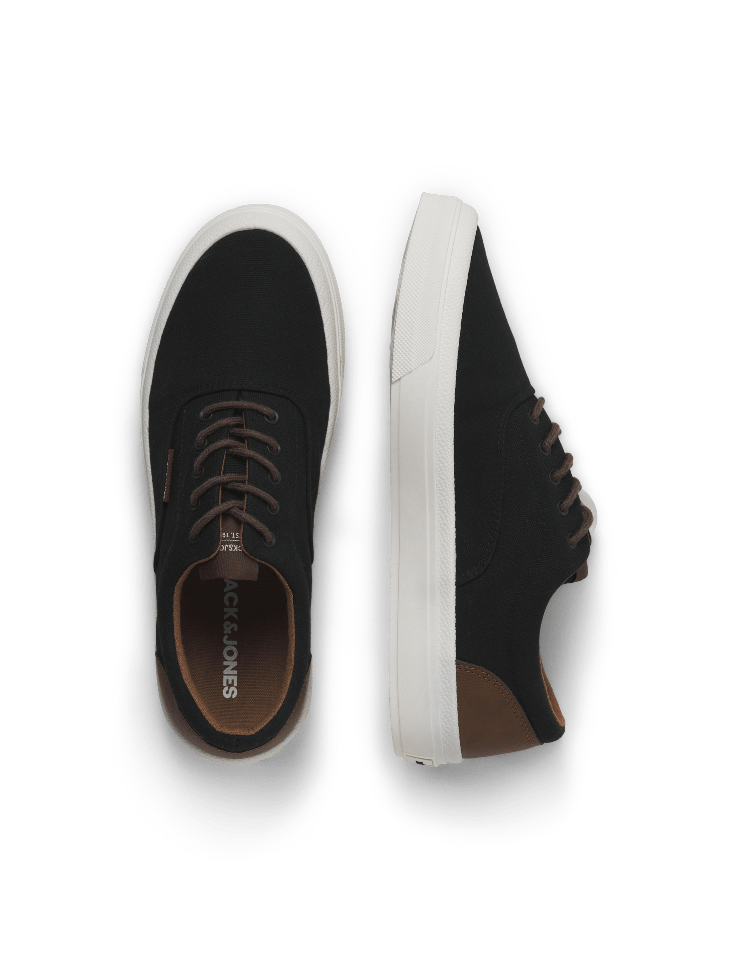 Canvas Lace-Up Trainers