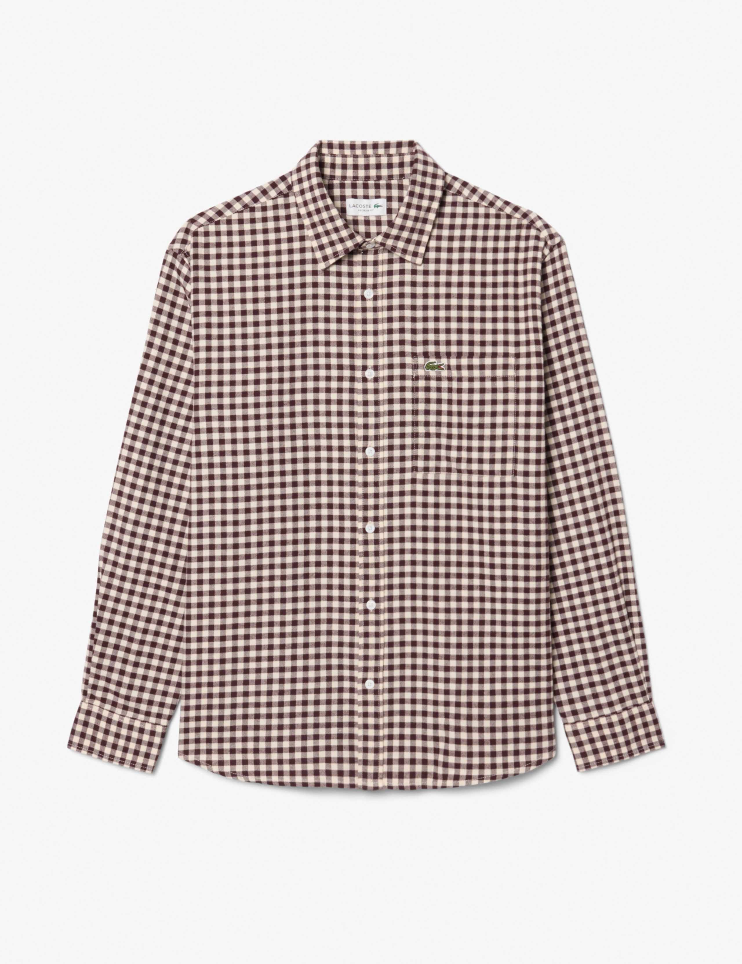 Pure Cotton Checked Flannel Shirt