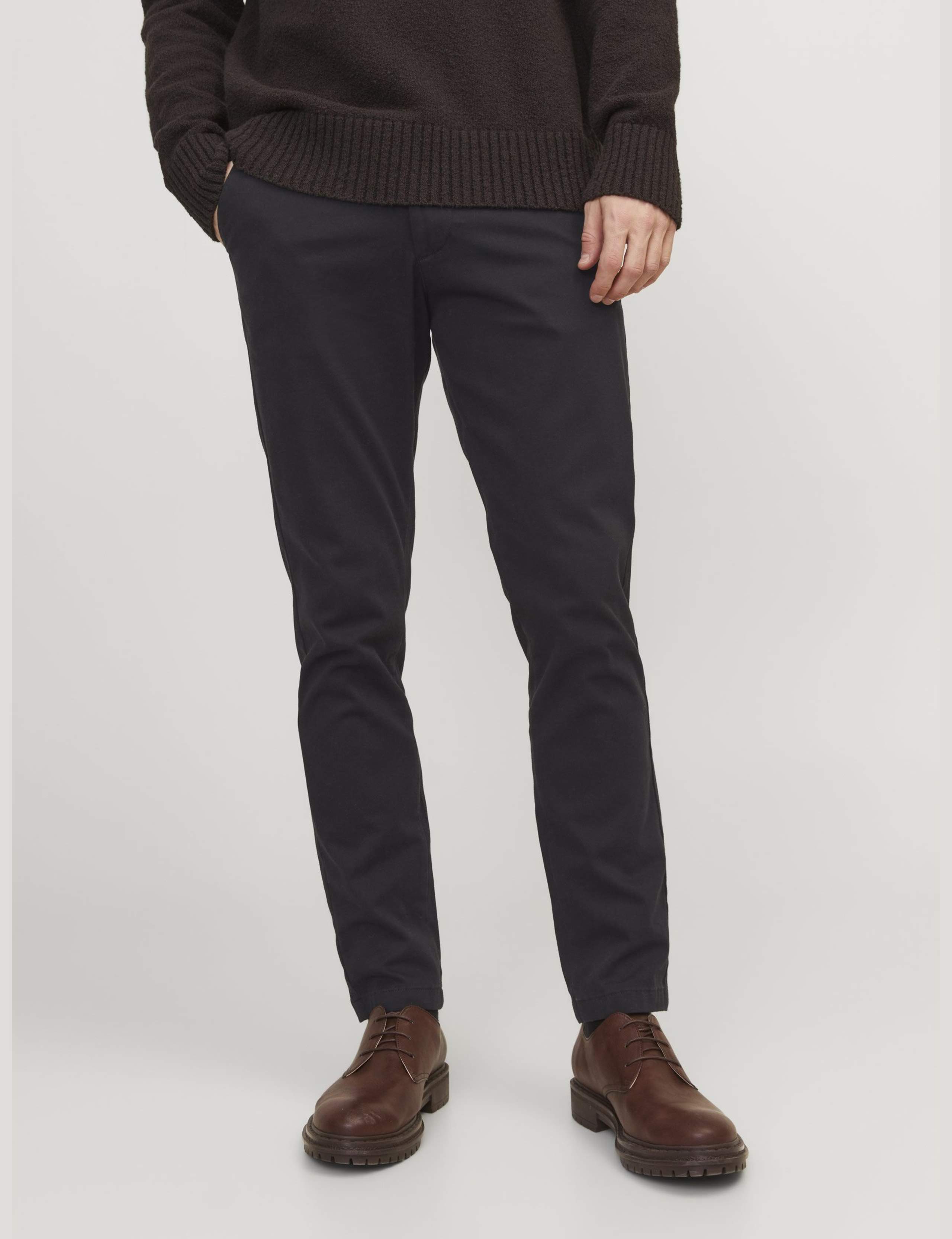 Regular Fit Cotton Rich Chinos