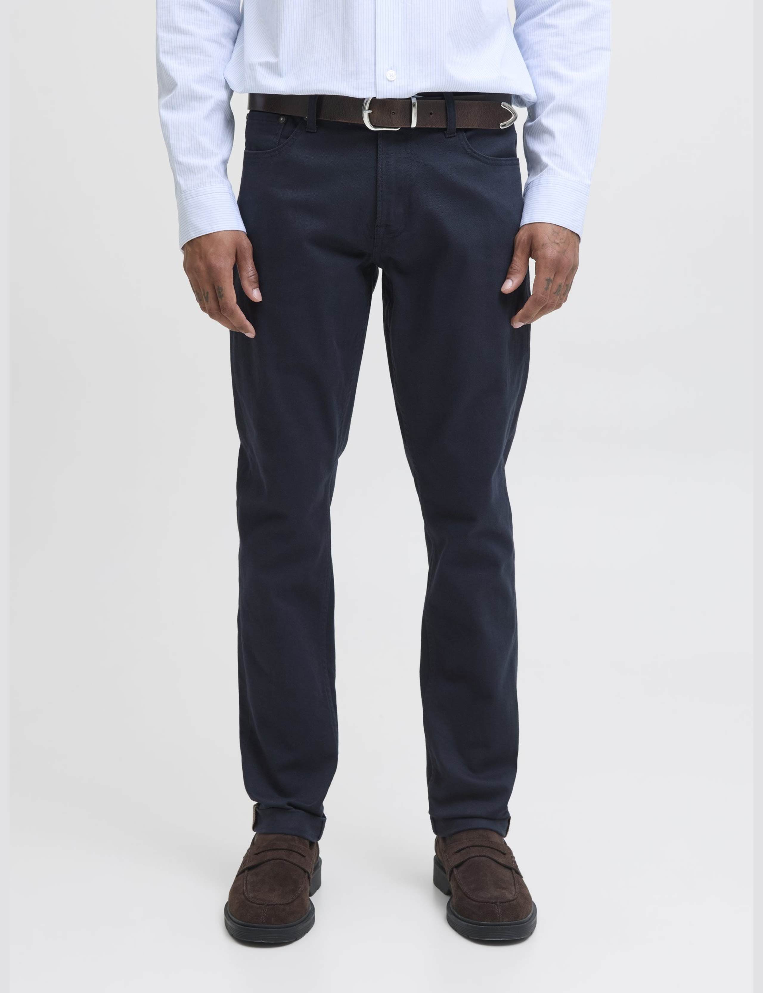 Regular Fit Cotton Rich 5 Pocket Jeans