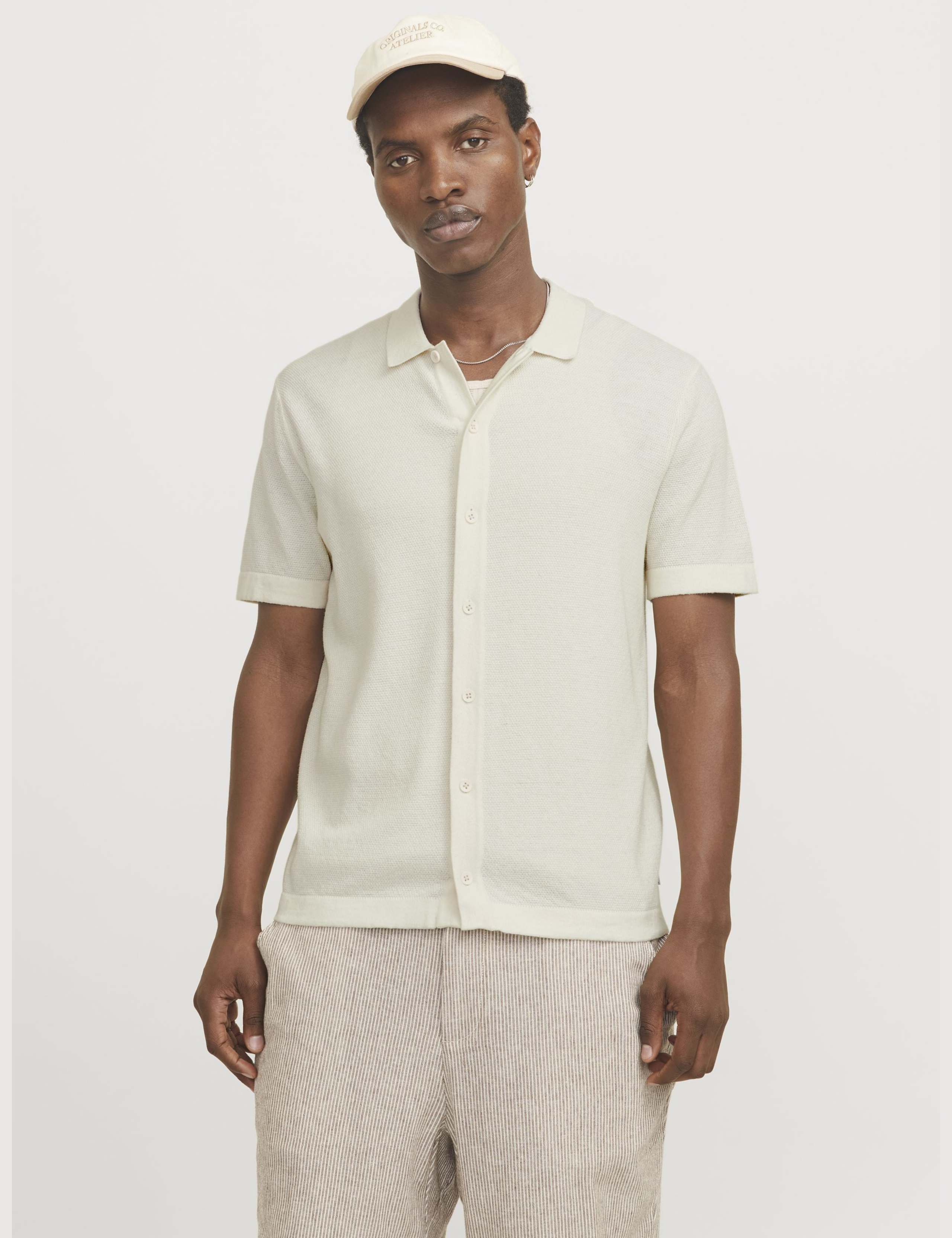 Cotton Rich Knitted Shirt