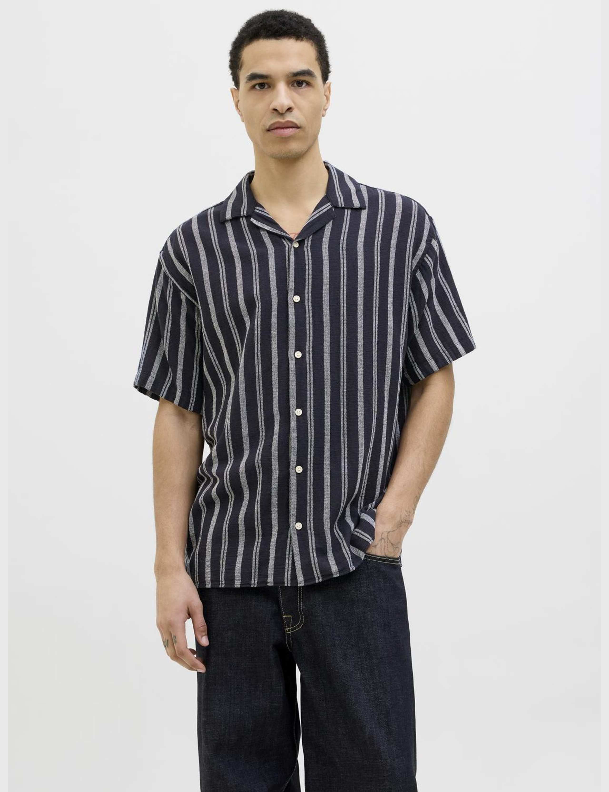 Pure Cotton Striped Shirt