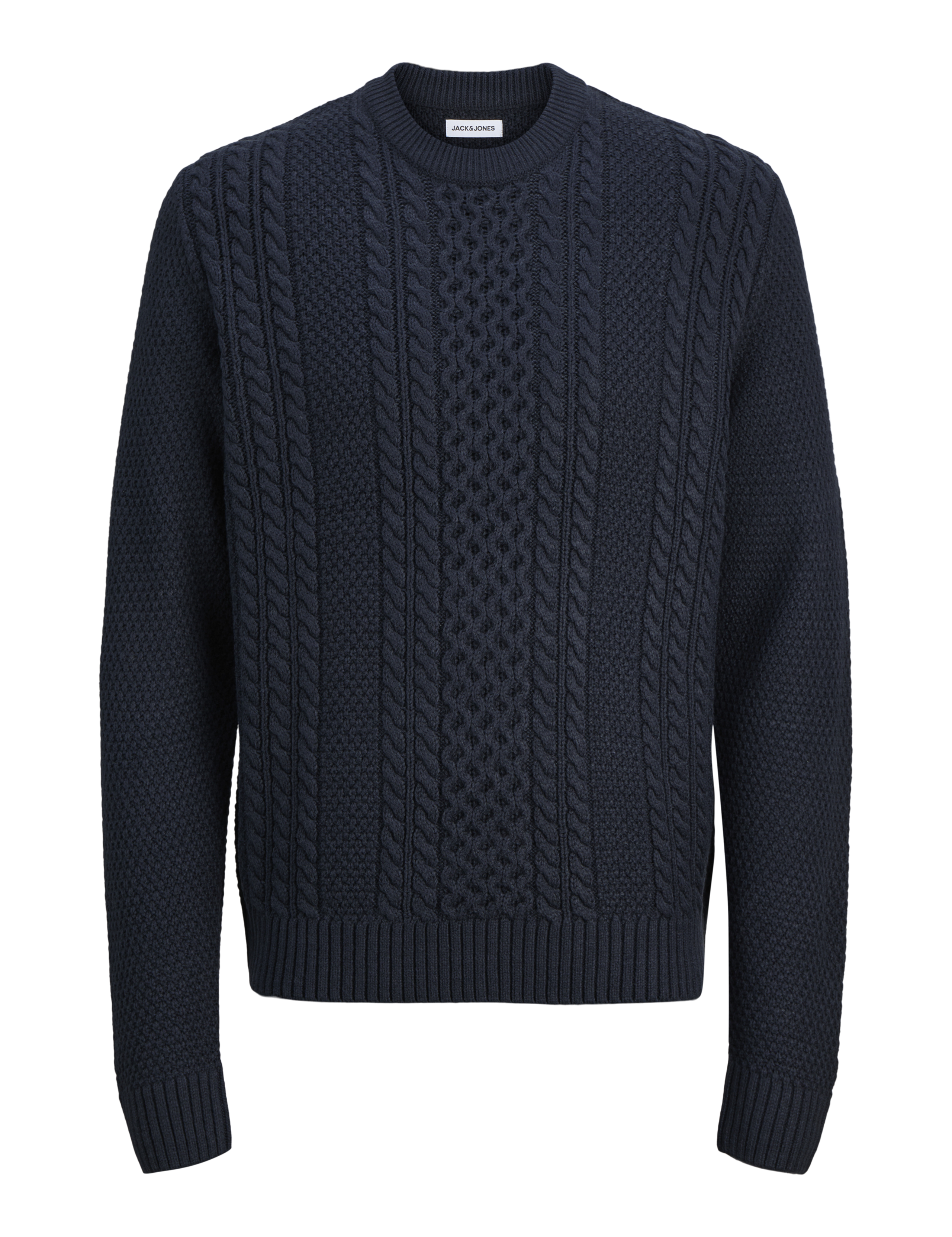Cable Knit Crew Neck Jumper