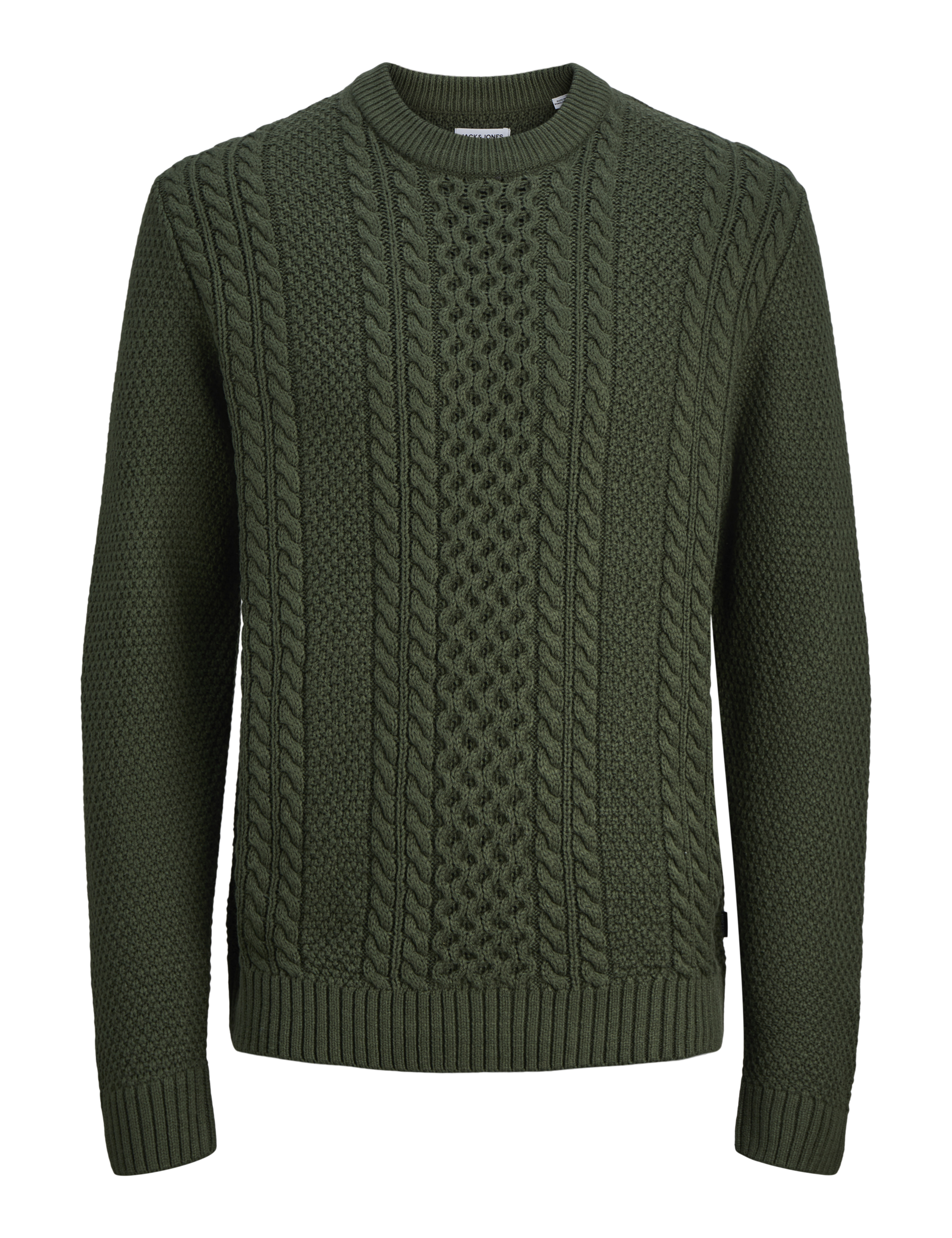 Cable Knit Crew Neck Jumper