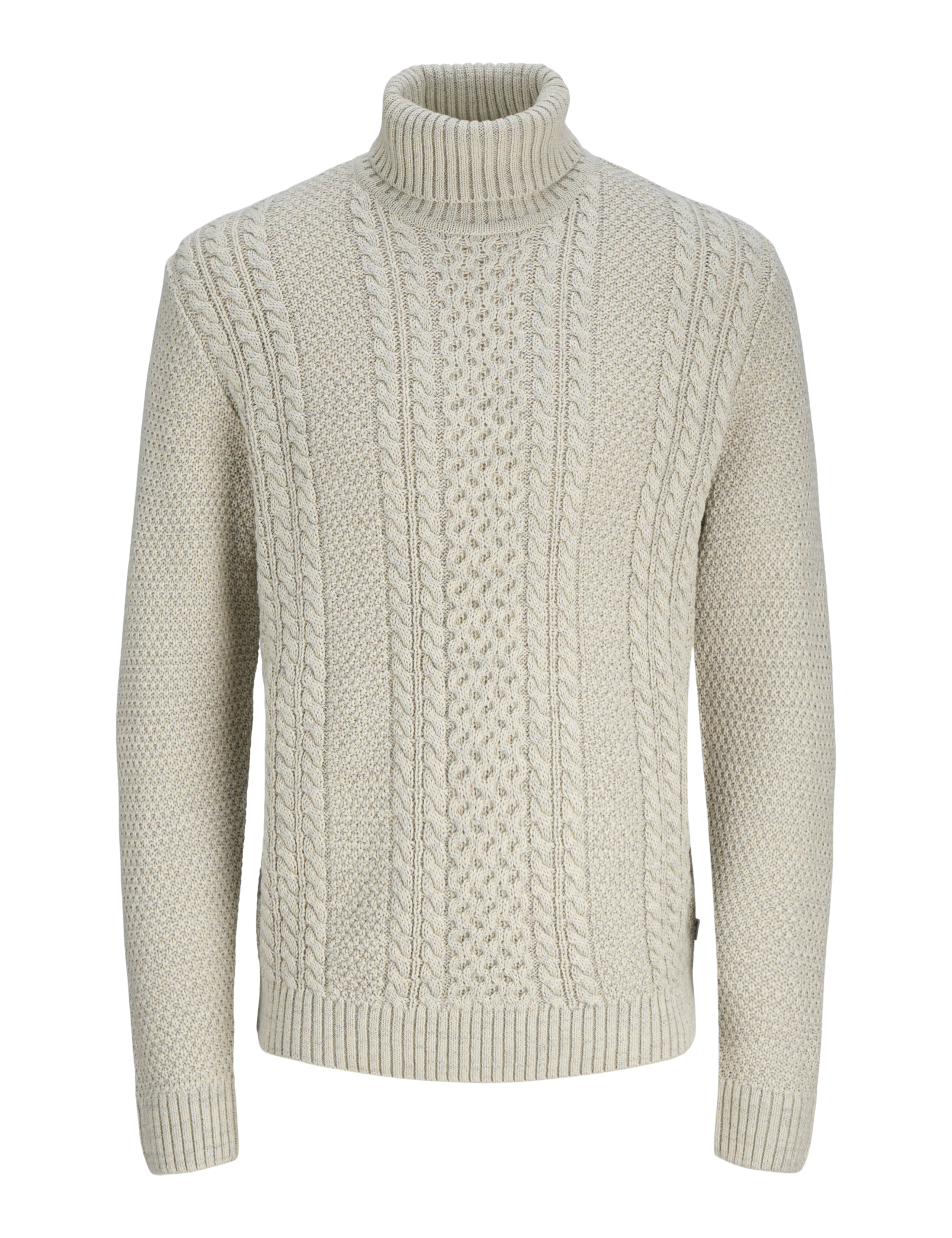 Cable Knit Roll Neck Jumper