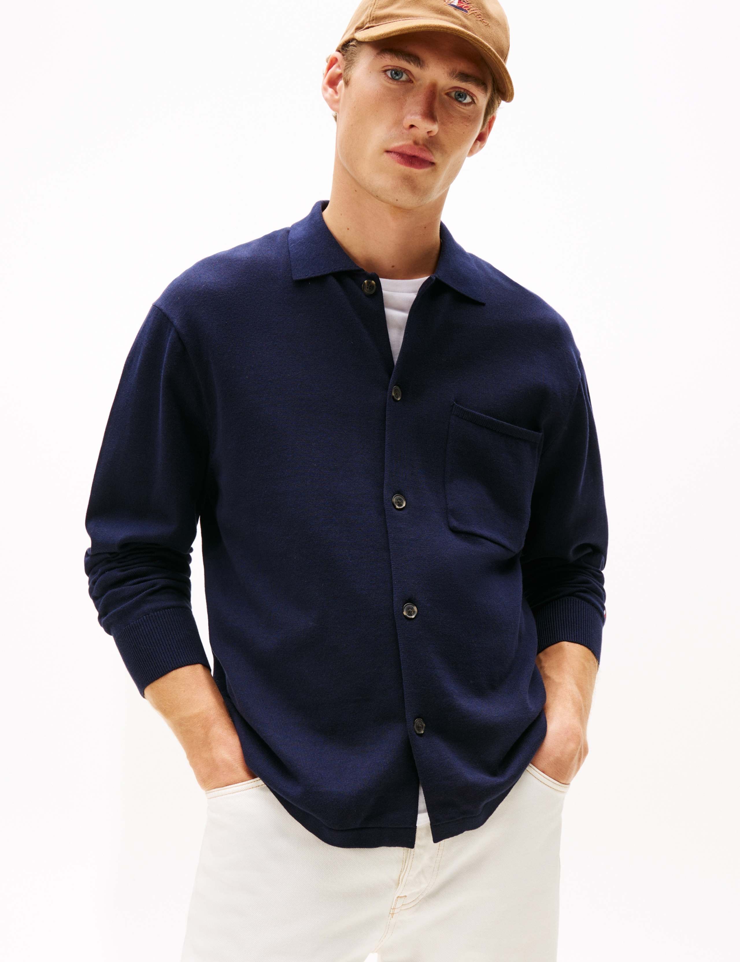 Regular Fit Pure Cotton Overshirt